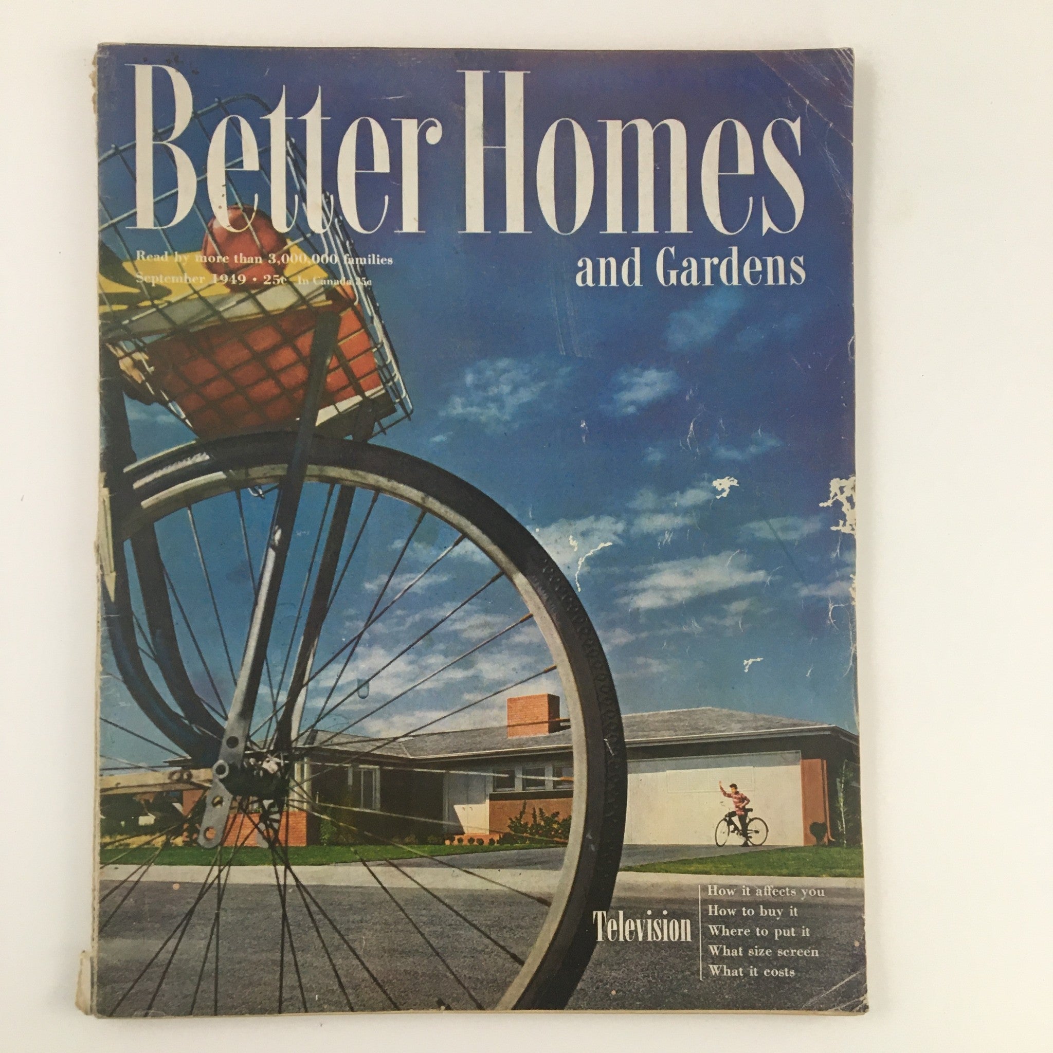 Better Homes & Gardens September 1949 The George Savidge Home West L.A. No Label