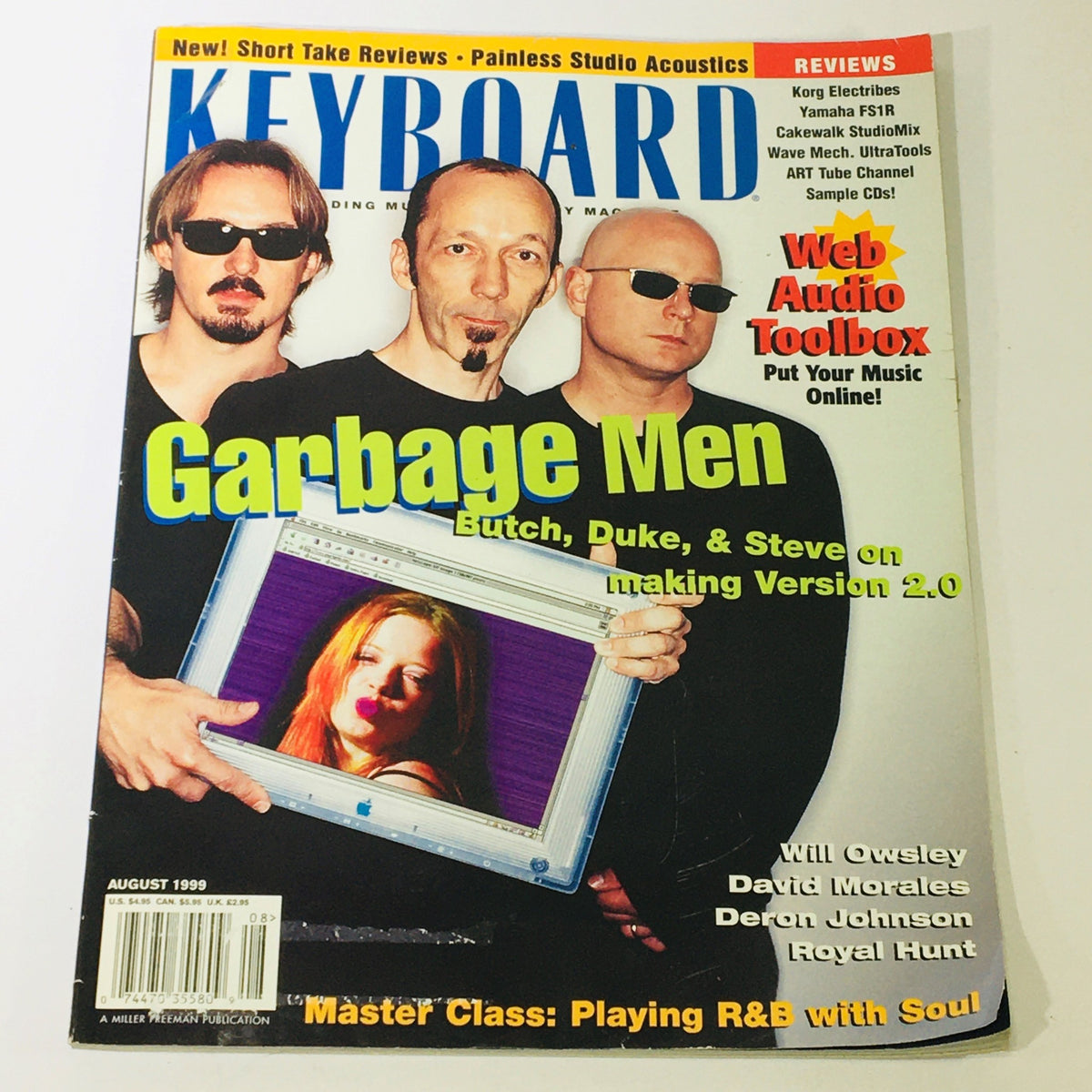 Keyboard Magazine Aug 1999 Issue
