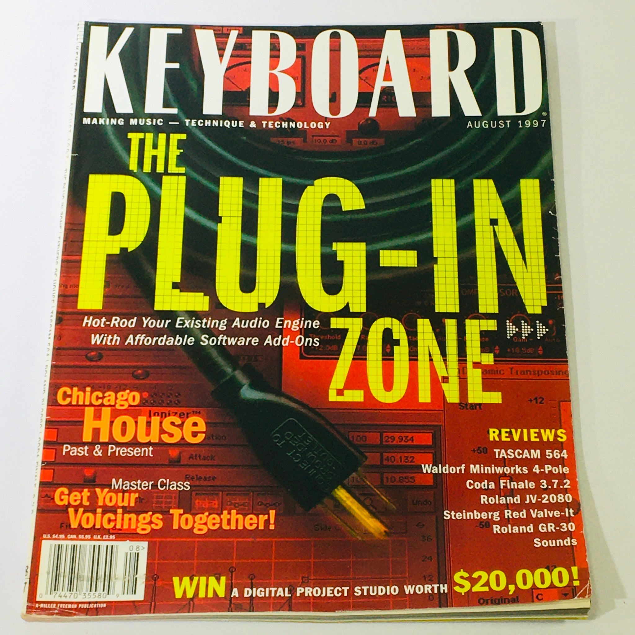 Keyboard Magazine August 1997 - TASCAM 564 and Waldorf Miniworks 4-Pole Reviewed