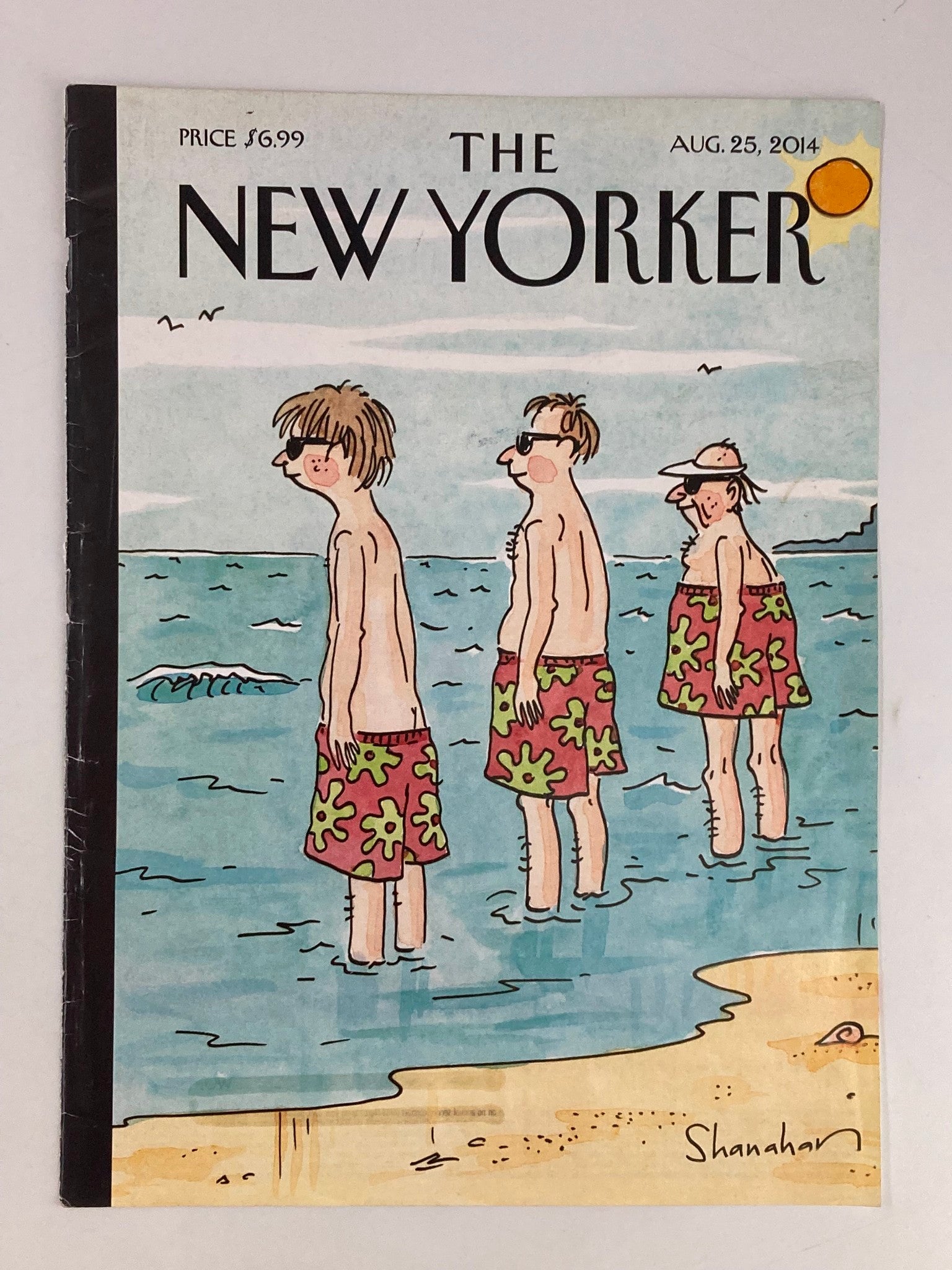 COVER ONLY The New Yorker August 25 2014 Trunk Show by Danny Shanahan