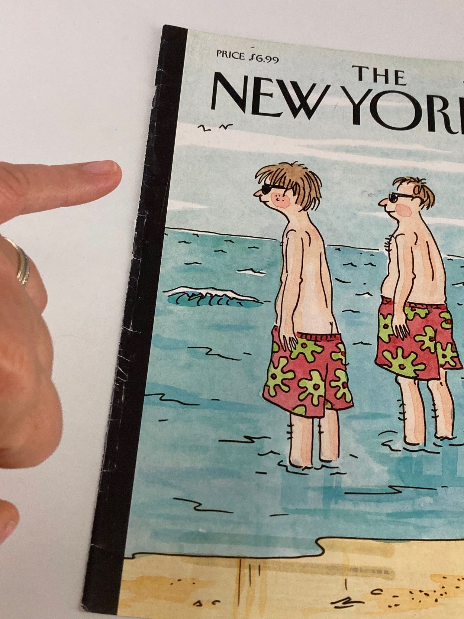 COVER ONLY The New Yorker August 25 2014 Trunk Show by Danny Shanahan