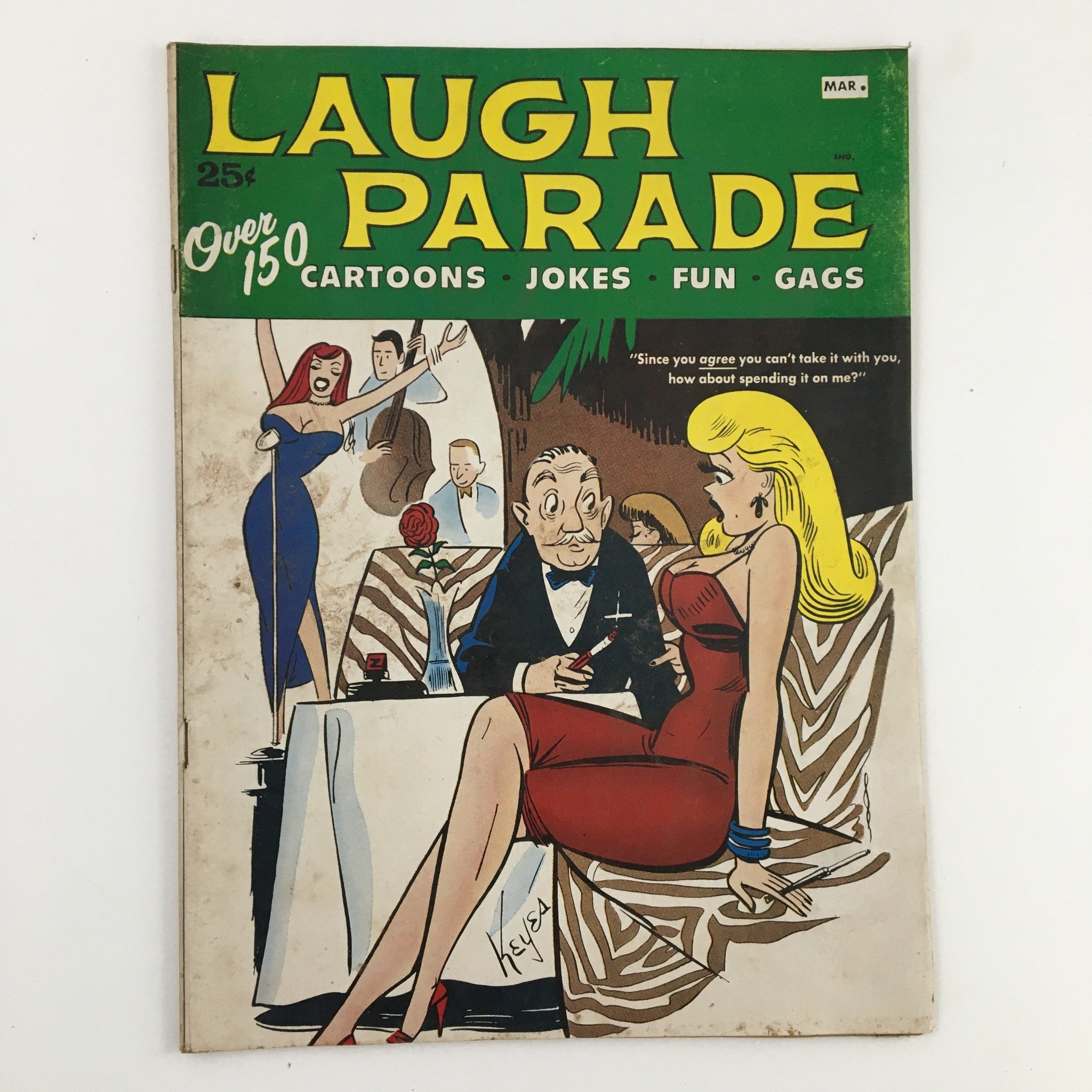 Laugh Parade Humor Magazine March 1963 Vol. 3 No. 2 A Big Yuk-yuk Is Best Cure