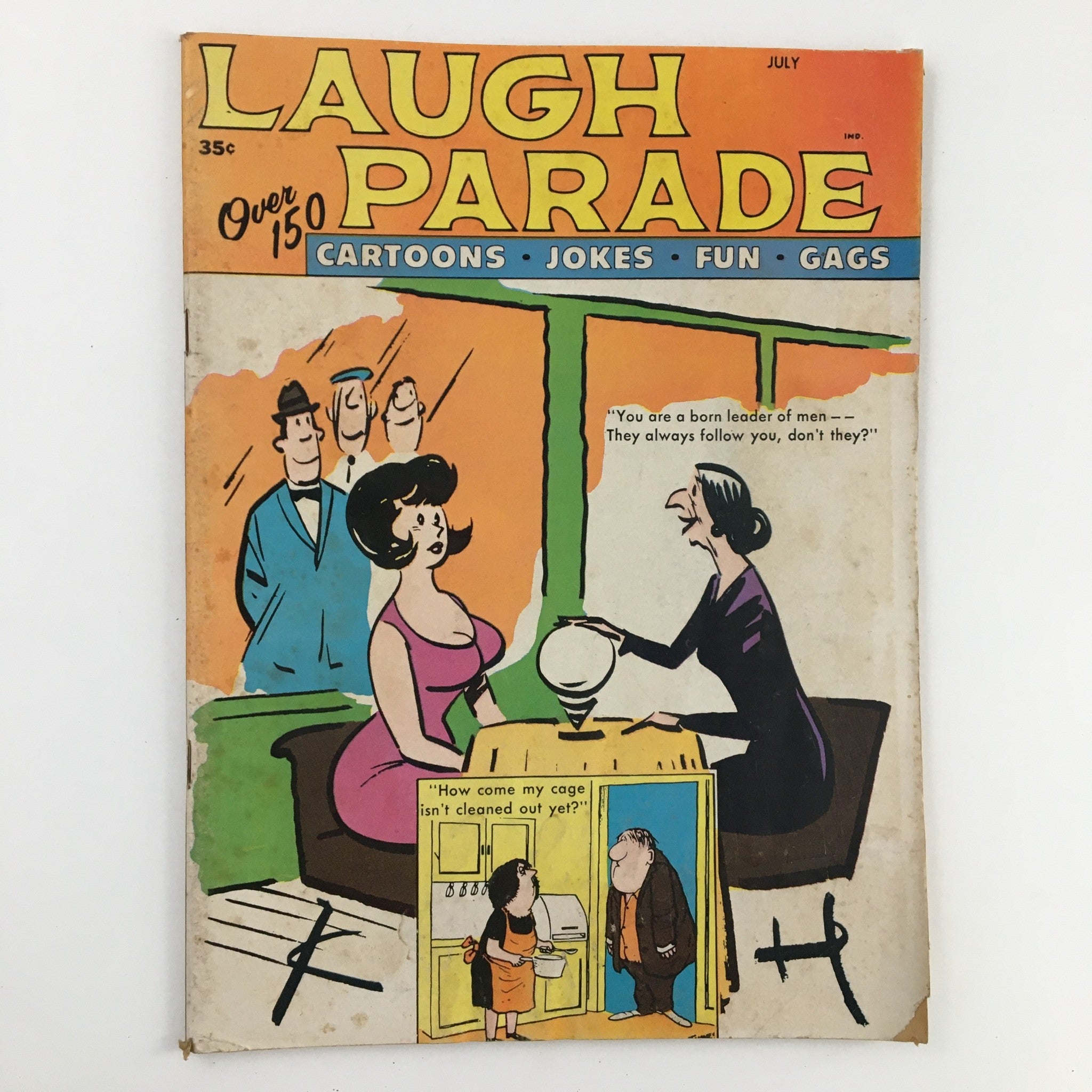 Laugh Parade Humor Magazine July 1967 Vol. 7 No. 4 New Approach in Humorology