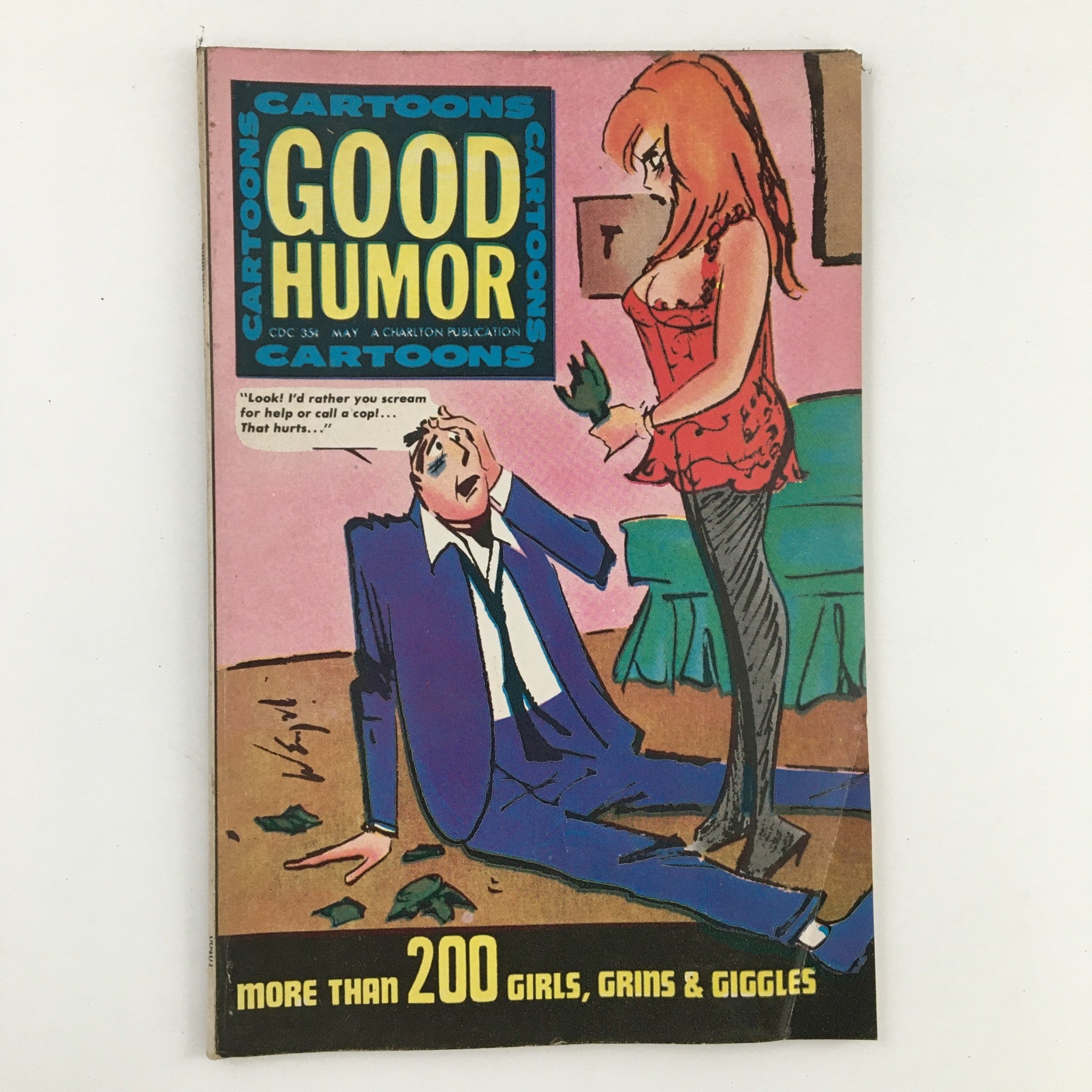 Good Humor Cartoons May 1971 Vol. 7 No. 39 Charlton Joke Magazine