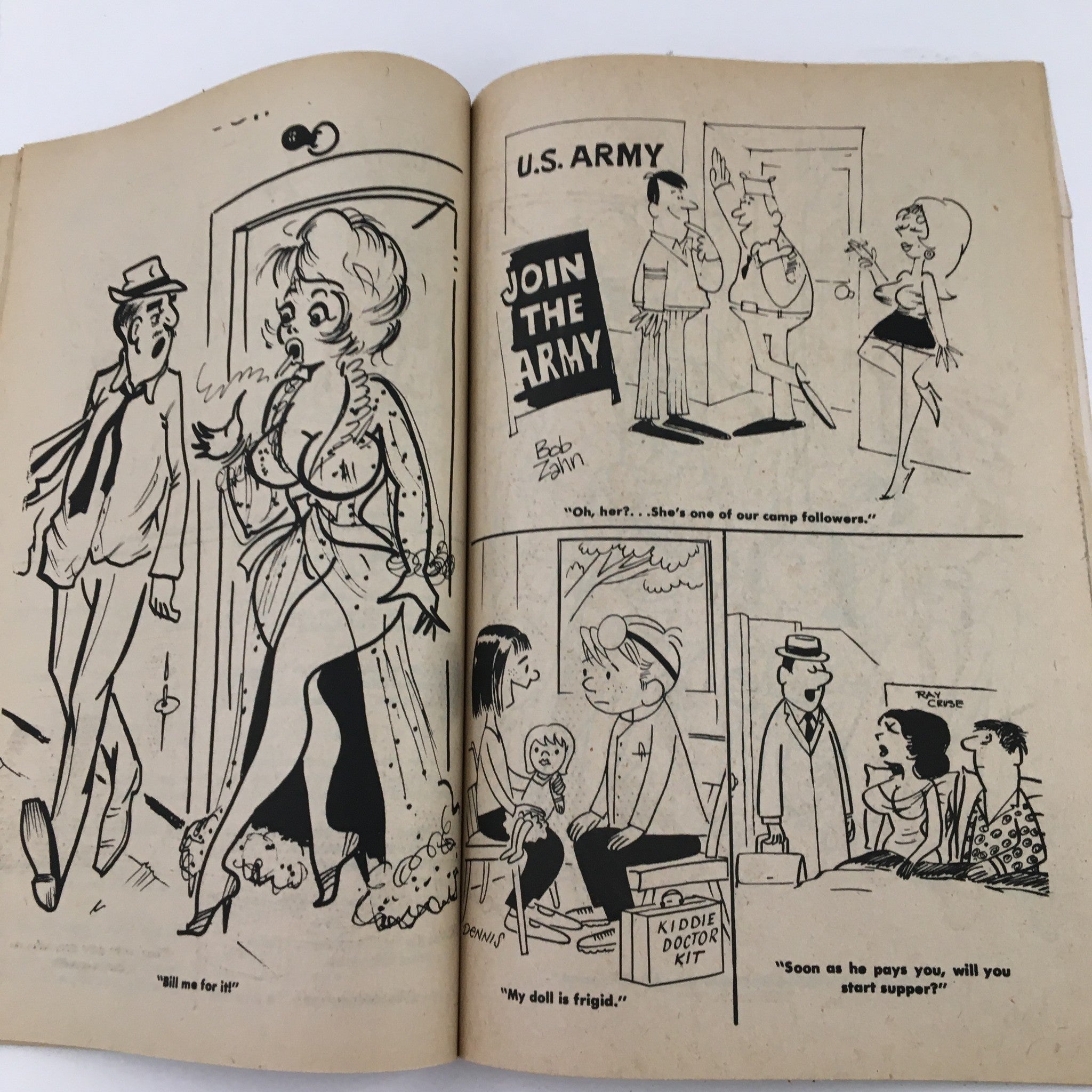 Cartoon Carnival January 1972 Vol. 10 No. 43 U.S. Army Join the Army