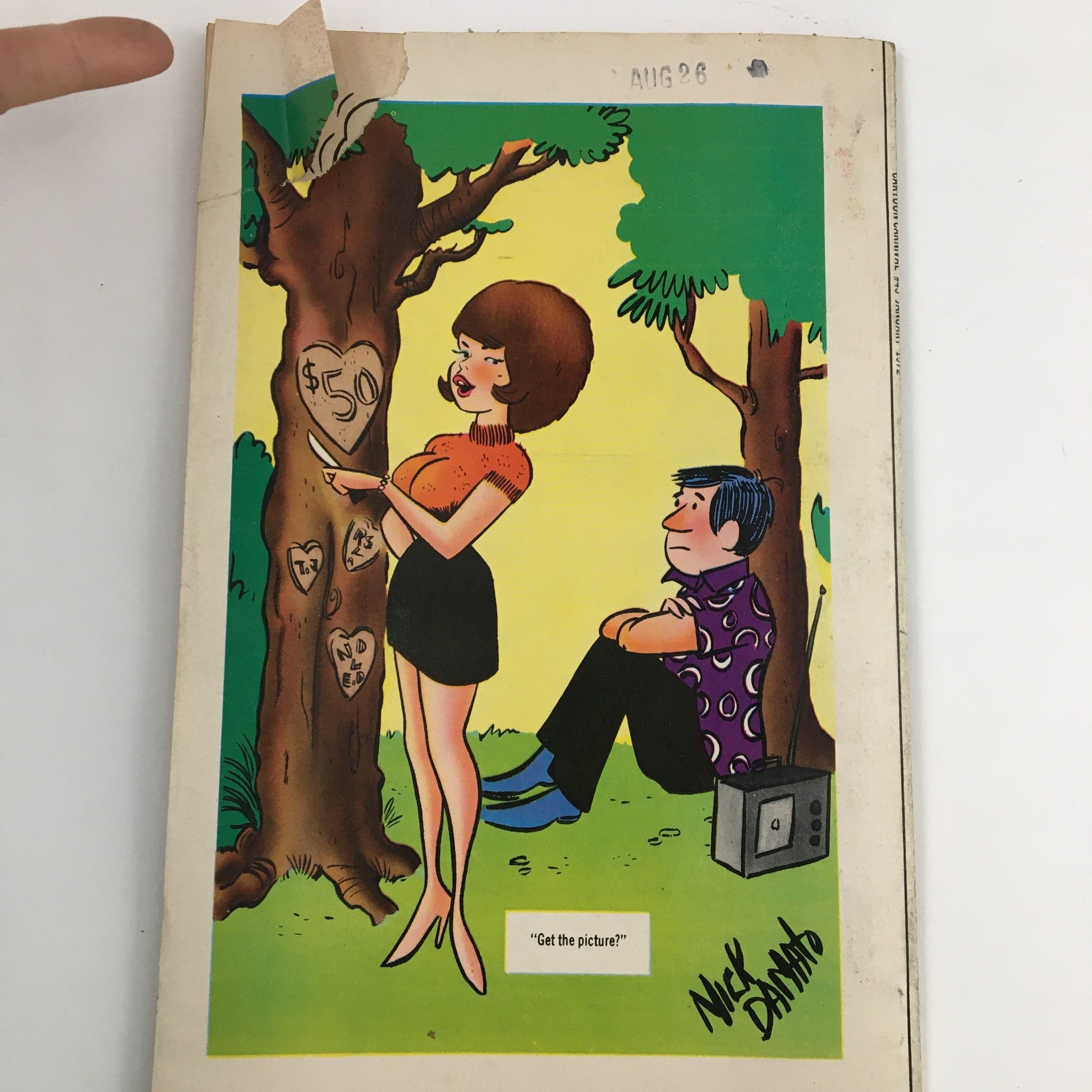 Cartoon Carnival January 1972 Vol. 10 No. 43 U.S. Army Join the Army