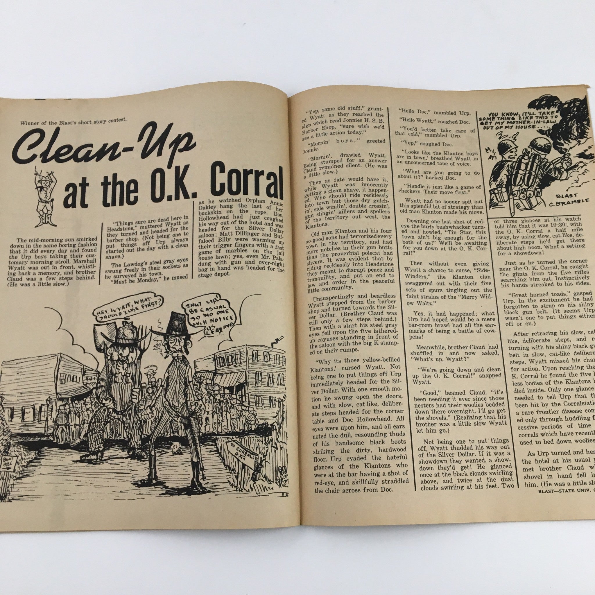 Campus Jokes and Cartoons February 1967 Vol. 1 No. 2 The Suma Cum Laughter