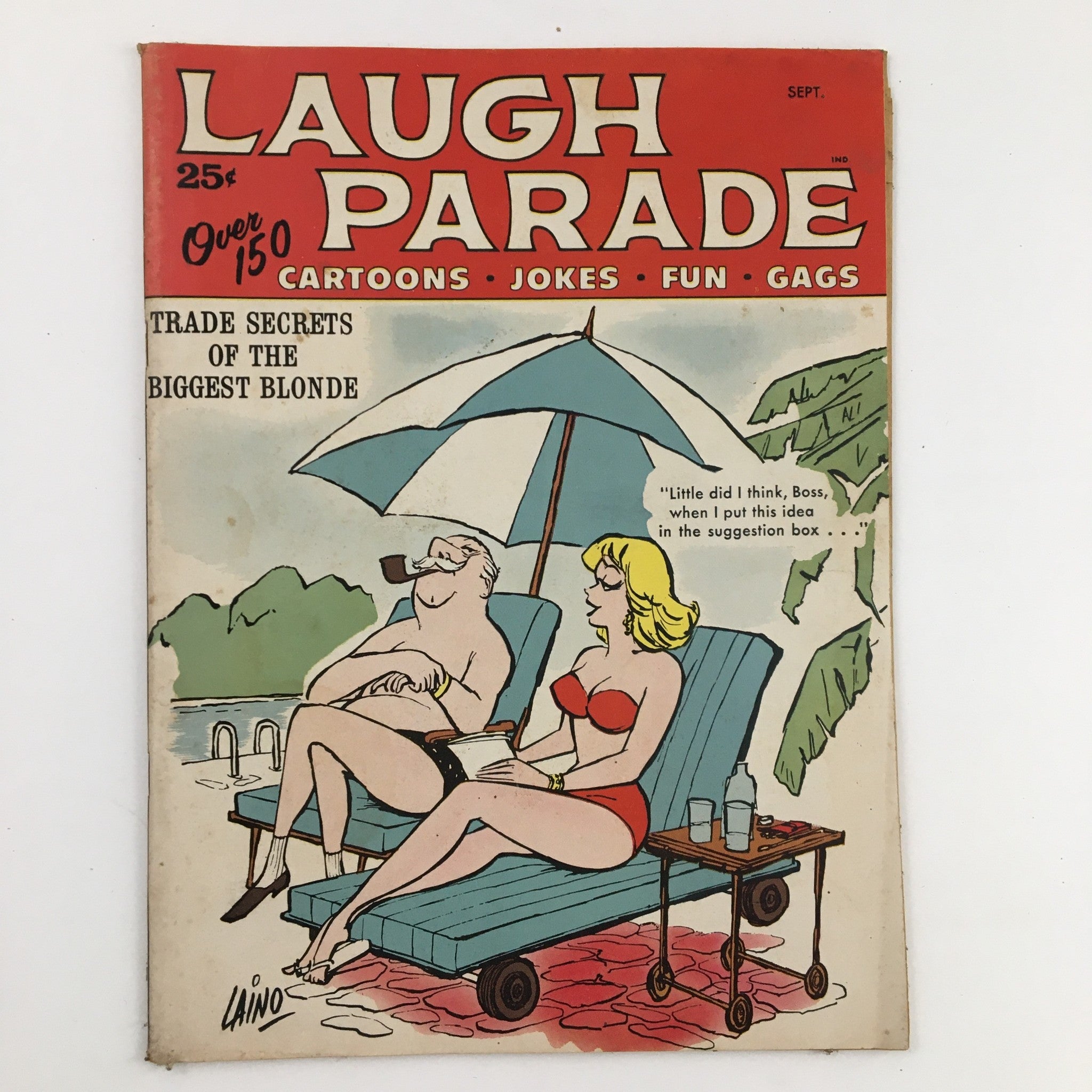 Laugh Parade September 1964 Vol. 4 No. 5 Trouble with Women & Ain't It A Crime