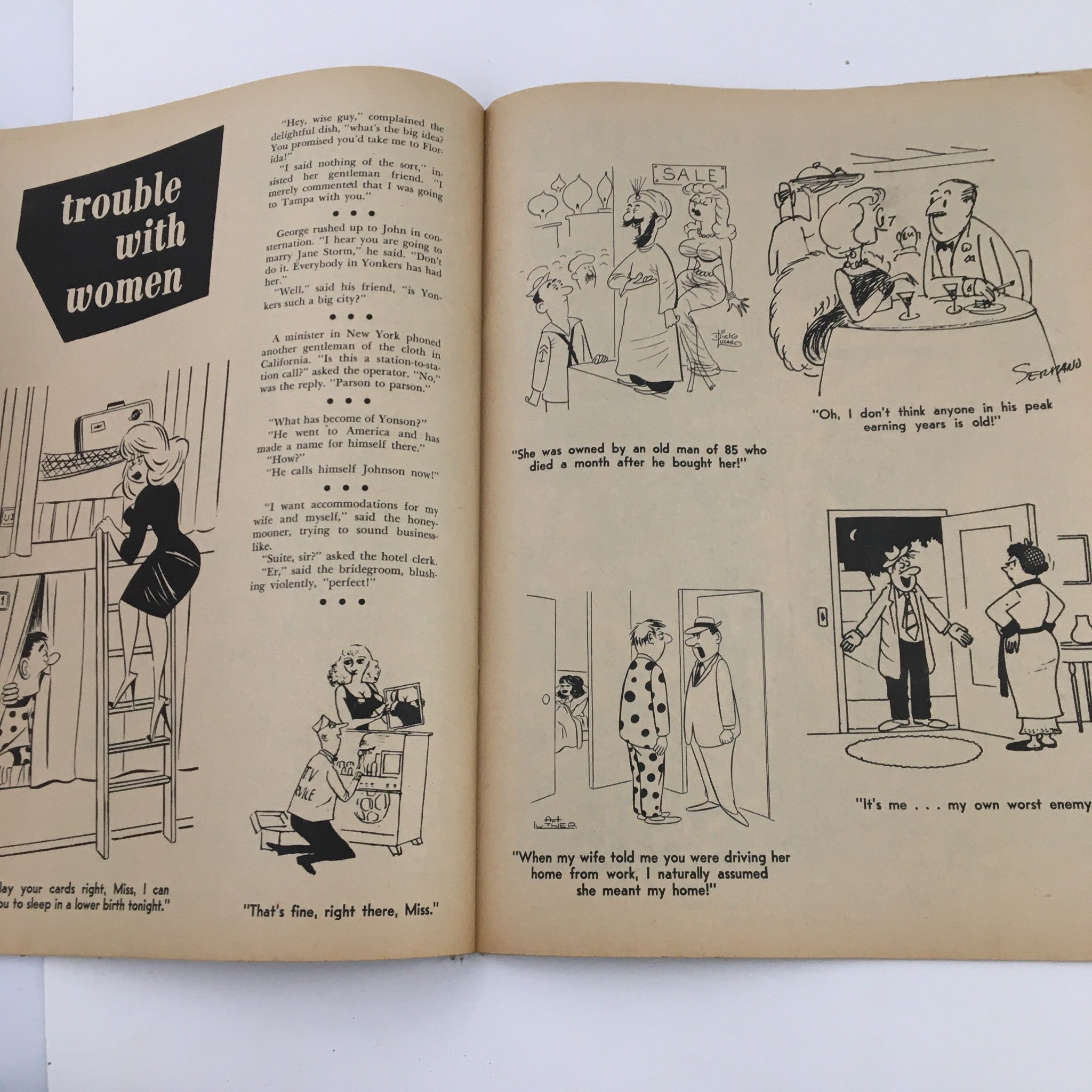 Laugh Parade September 1964 Vol. 4 No. 5 Trouble with Women & Ain't It A Crime