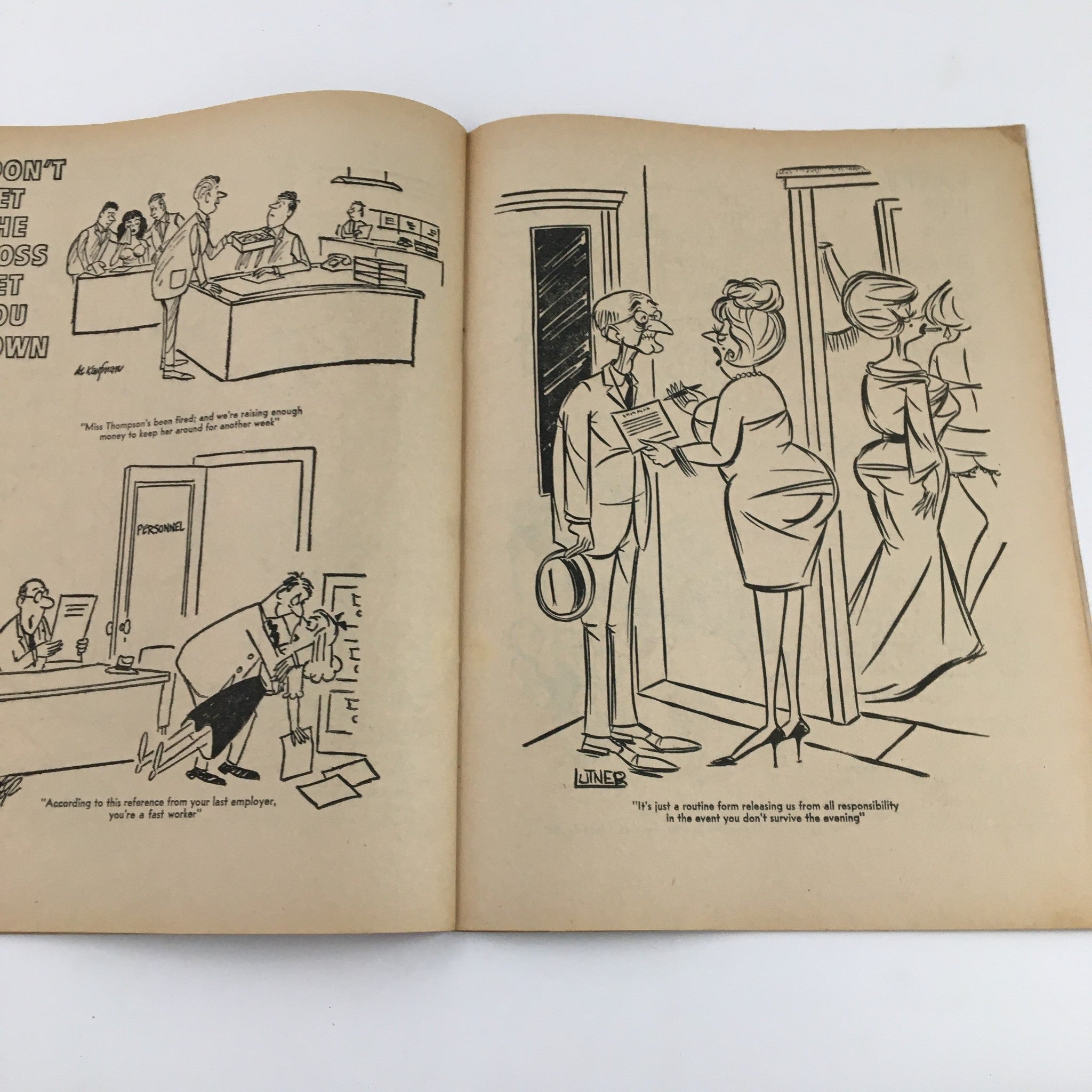 Cartoons and Gags October 1964 Vol. 7 No. 5 Behind The White Curtain