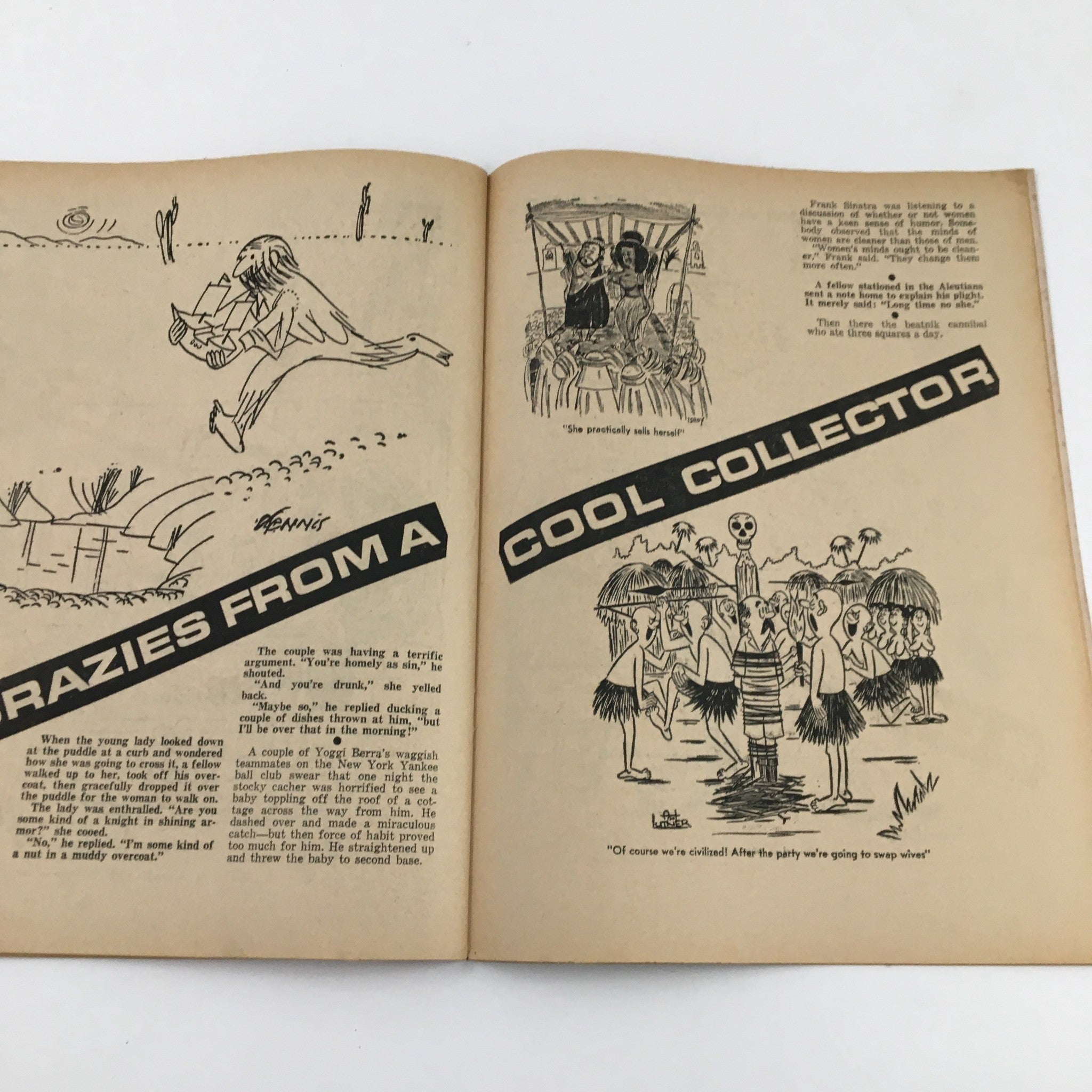 Cartoons and Gags October 1964 Vol. 7 No. 5 Behind The White Curtain