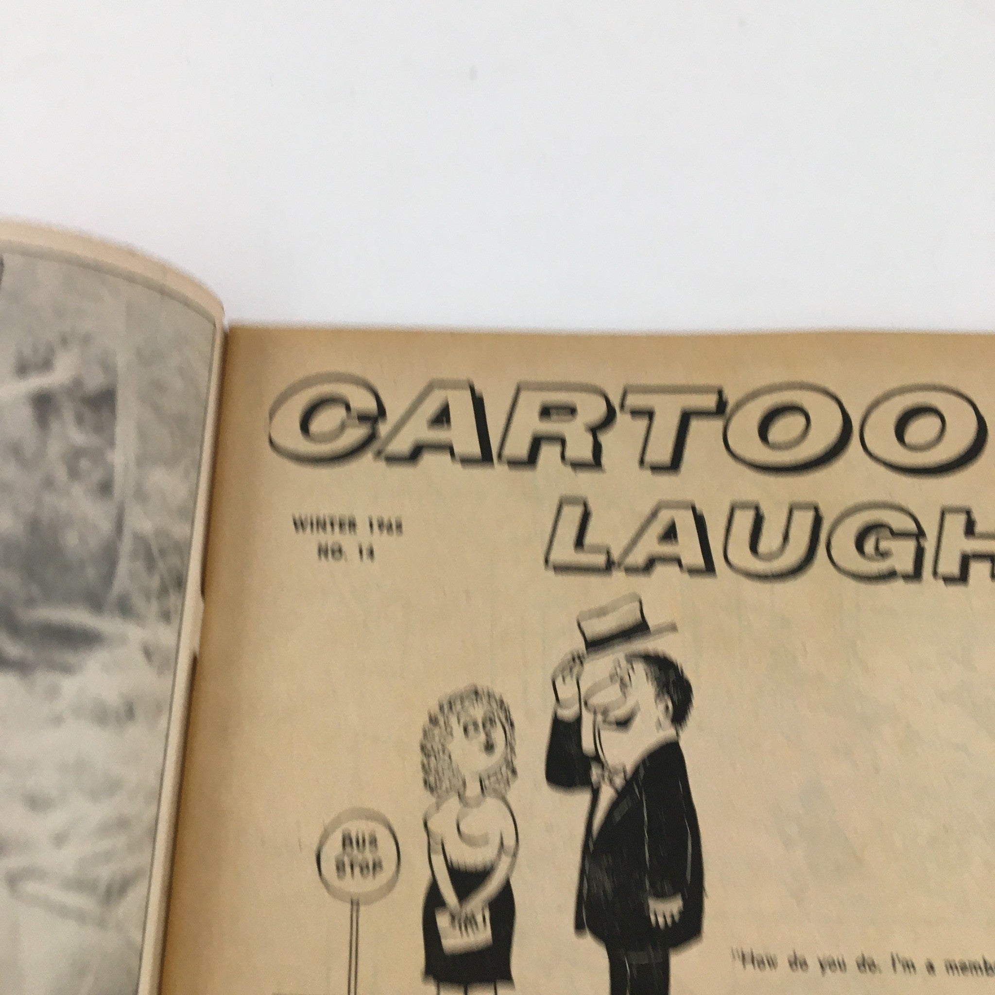 Cartoons Laughs Winter 1965 No. 14 One For The Road Comic Magazine