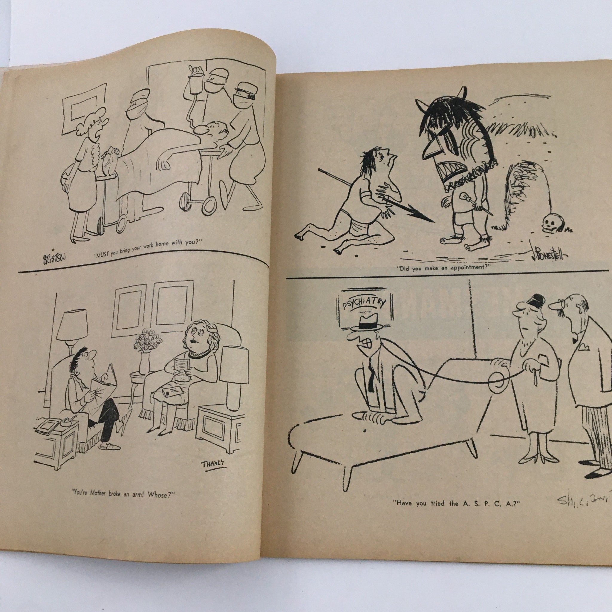 Cartoons Laughs Winter 1965 No. 14 One For The Road Comic Magazine