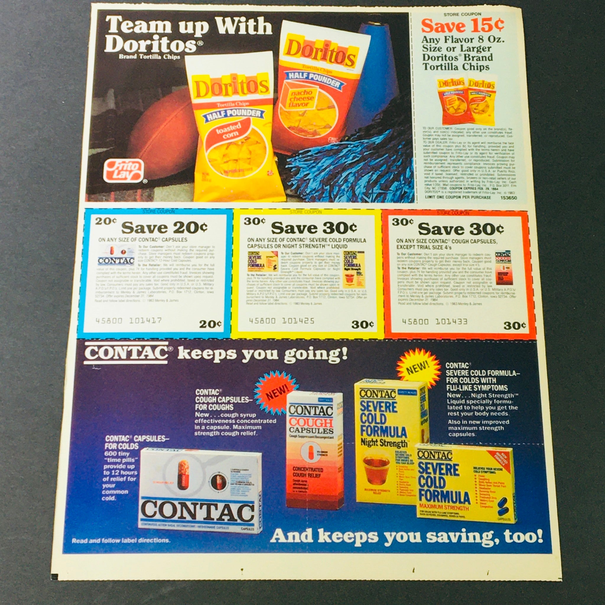 VTG Retro 1984 Swift International Entree Chicken and Turkey Recipes Ad Coupon