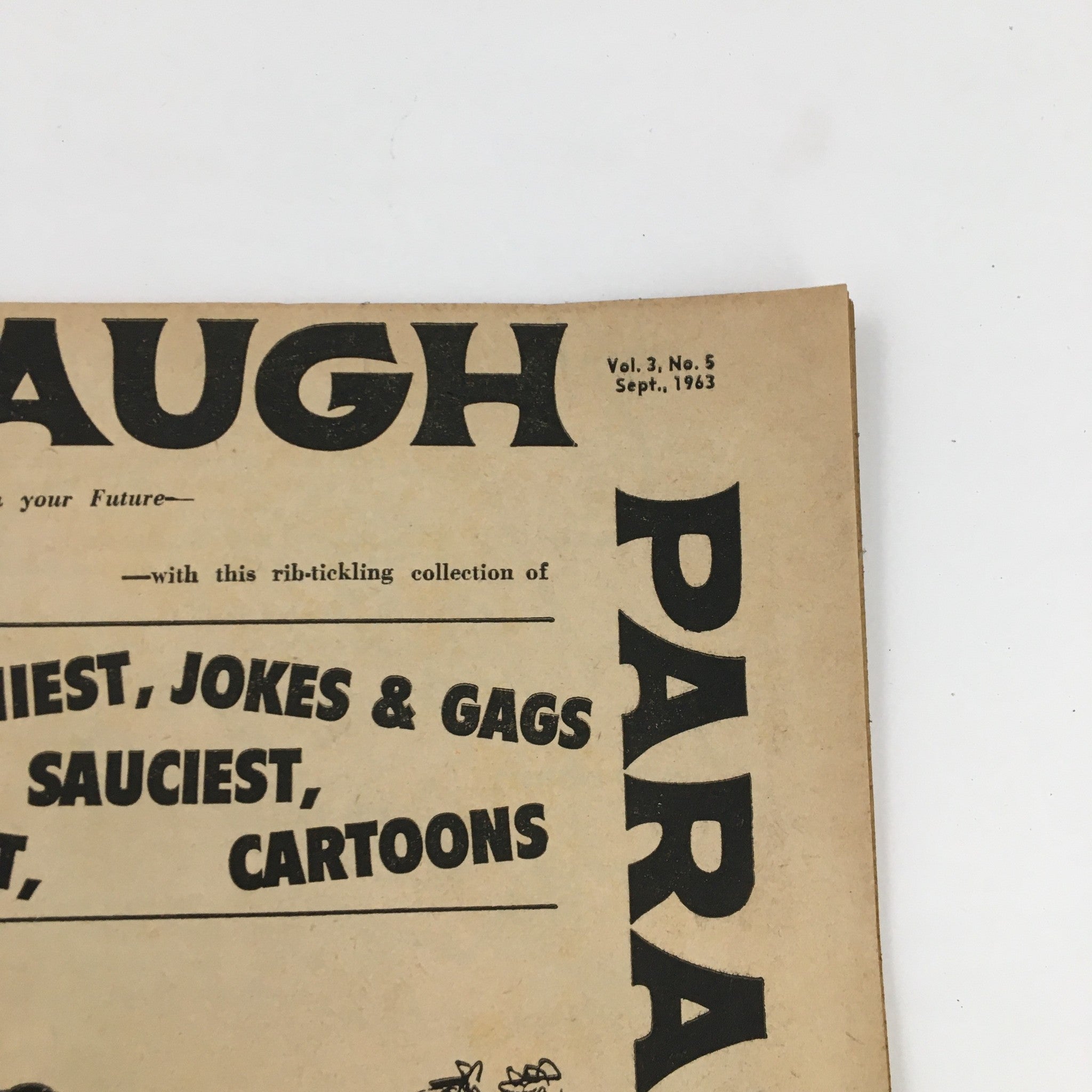 Laugh Parade September 1963 Vol. 3 No. 5 The Campus Crowd Comic Magazine