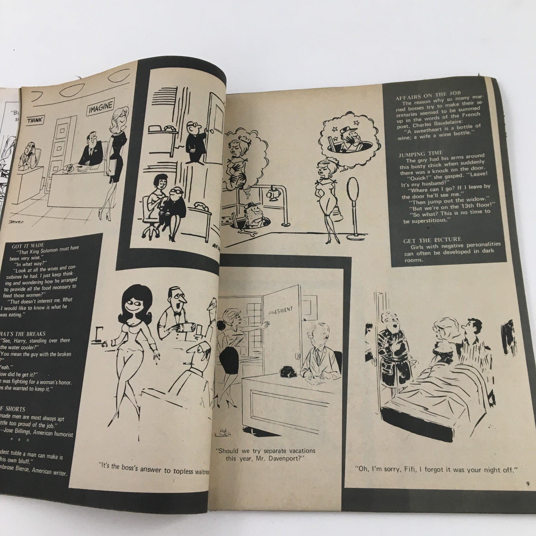 Best Cartoons Male & Stag 1971 No. 4 Have Wild Times with Sexy Liars