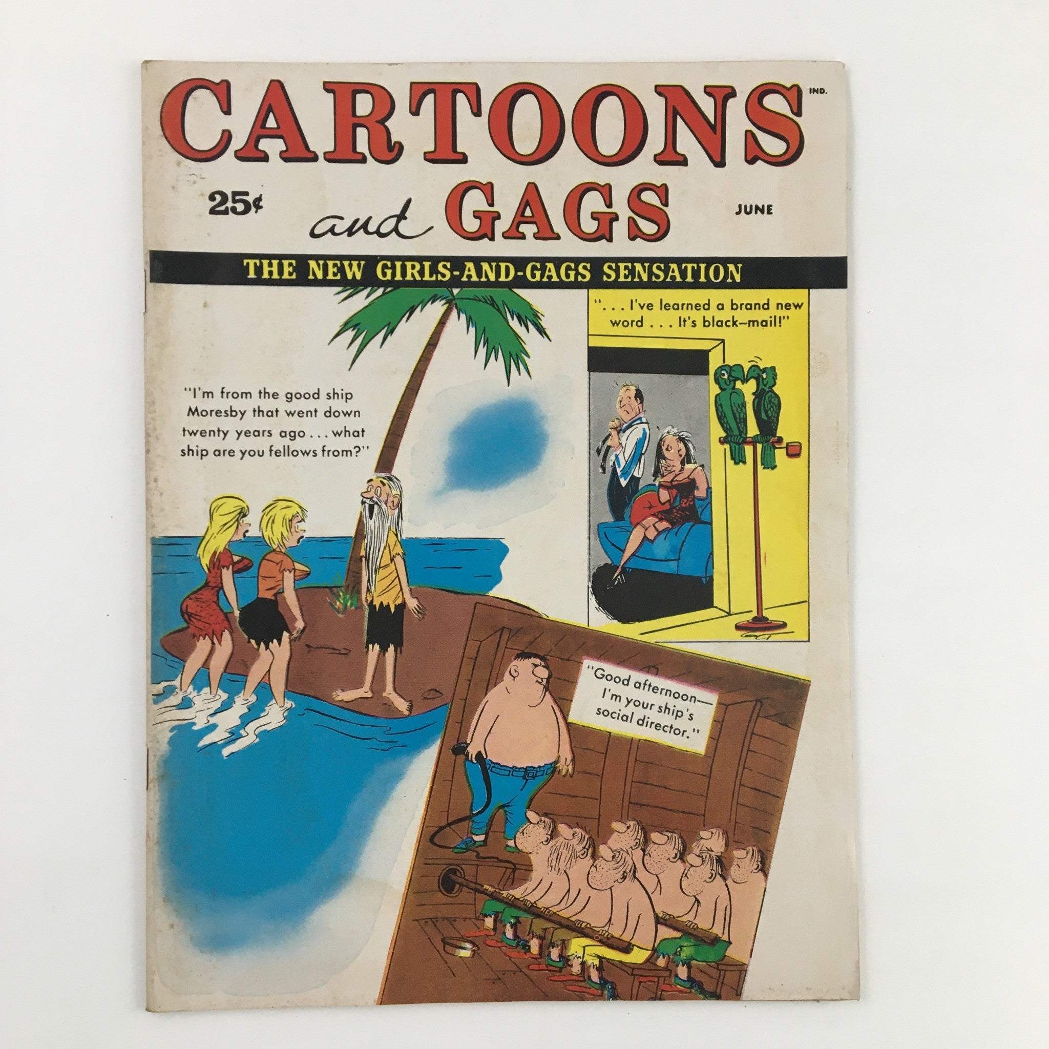 Cartoons and Gags June 1963 Vol. 6 No. 3 The Heroic Husbands No Label