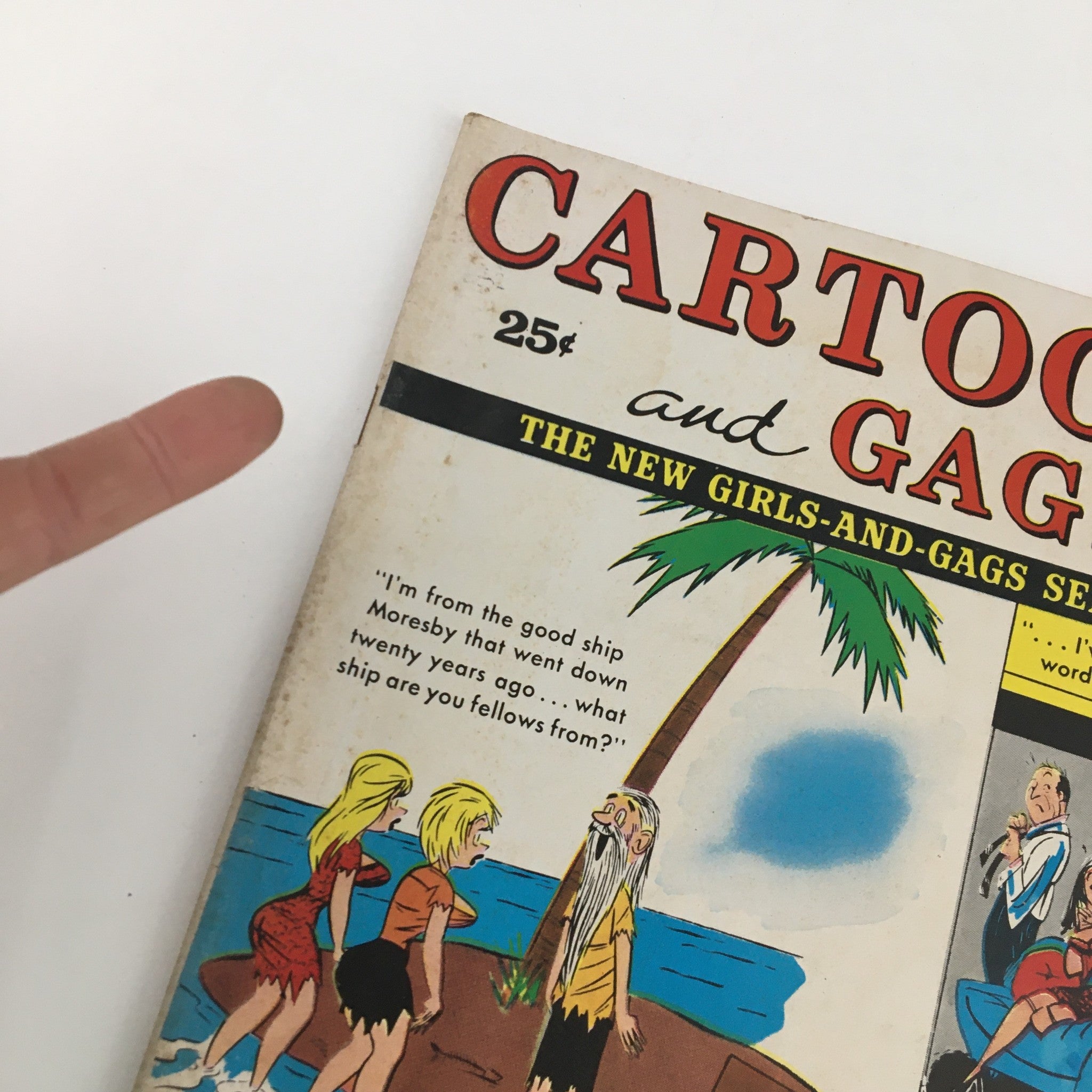 Cartoons and Gags June 1963 Vol. 6 No. 3 The Heroic Husbands No Label