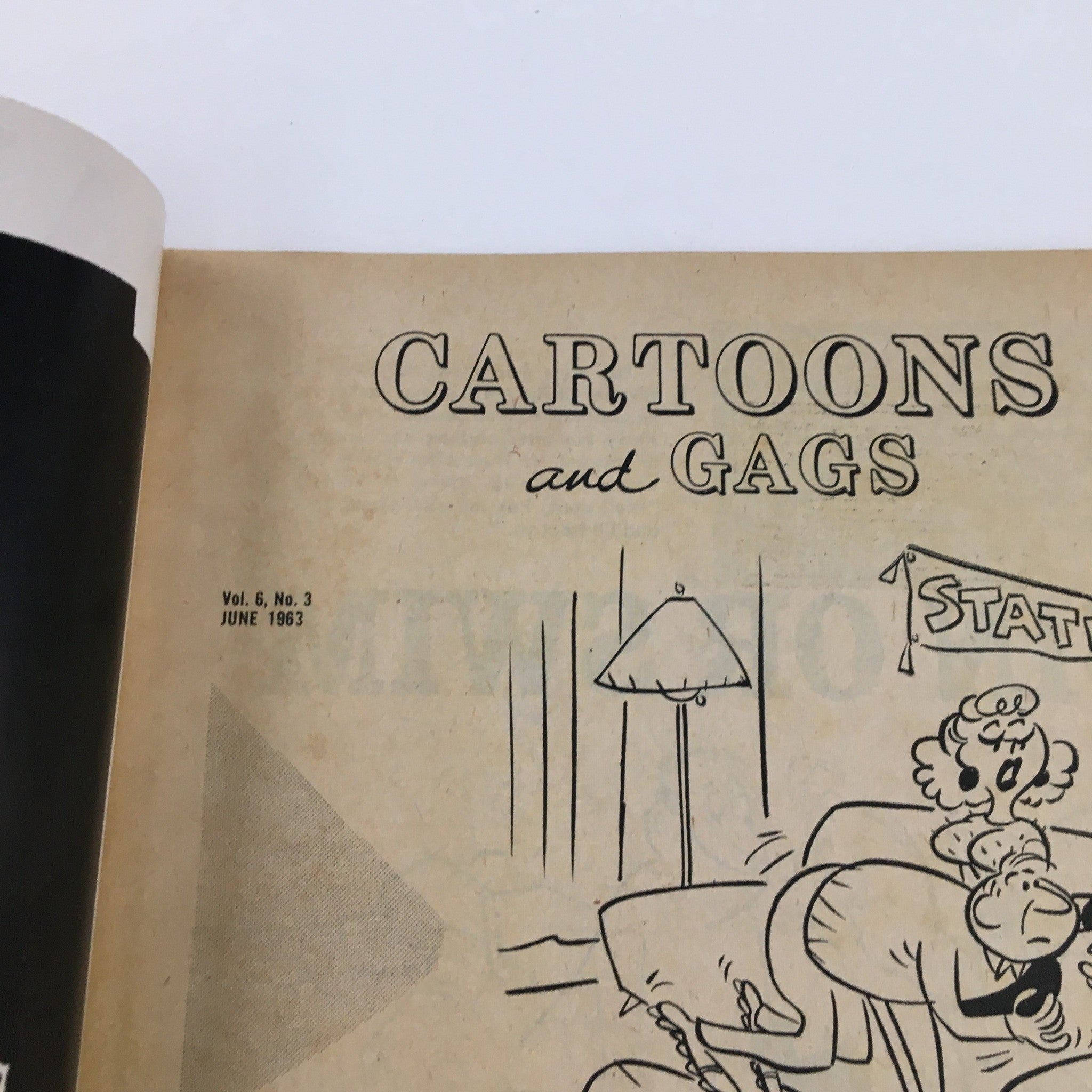 Cartoons and Gags June 1963 Vol. 6 No. 3 The Heroic Husbands No Label