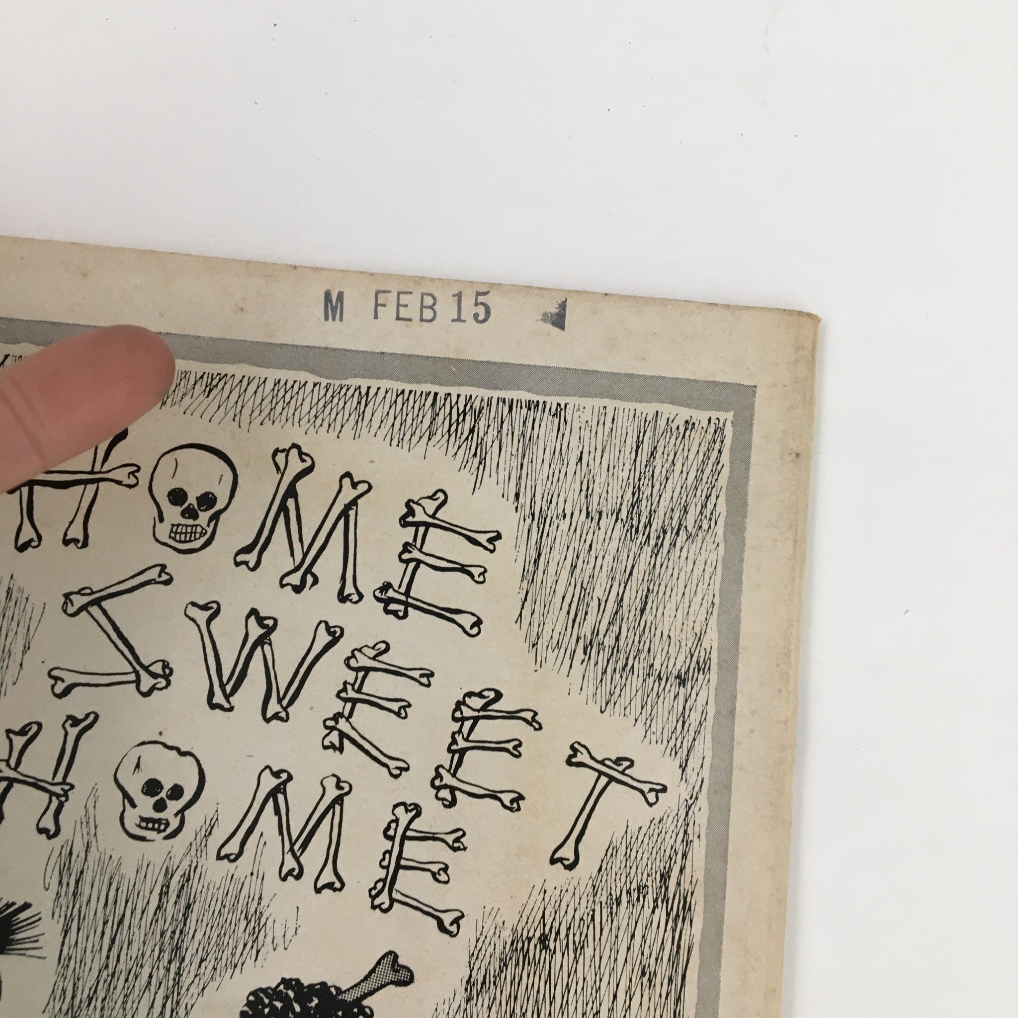 Cover of the Popular Jokes Laugh Magazine from May 1963 featuring humorous themes related to the Medical Association Convention, illustrated with a playful design including skulls and bones.