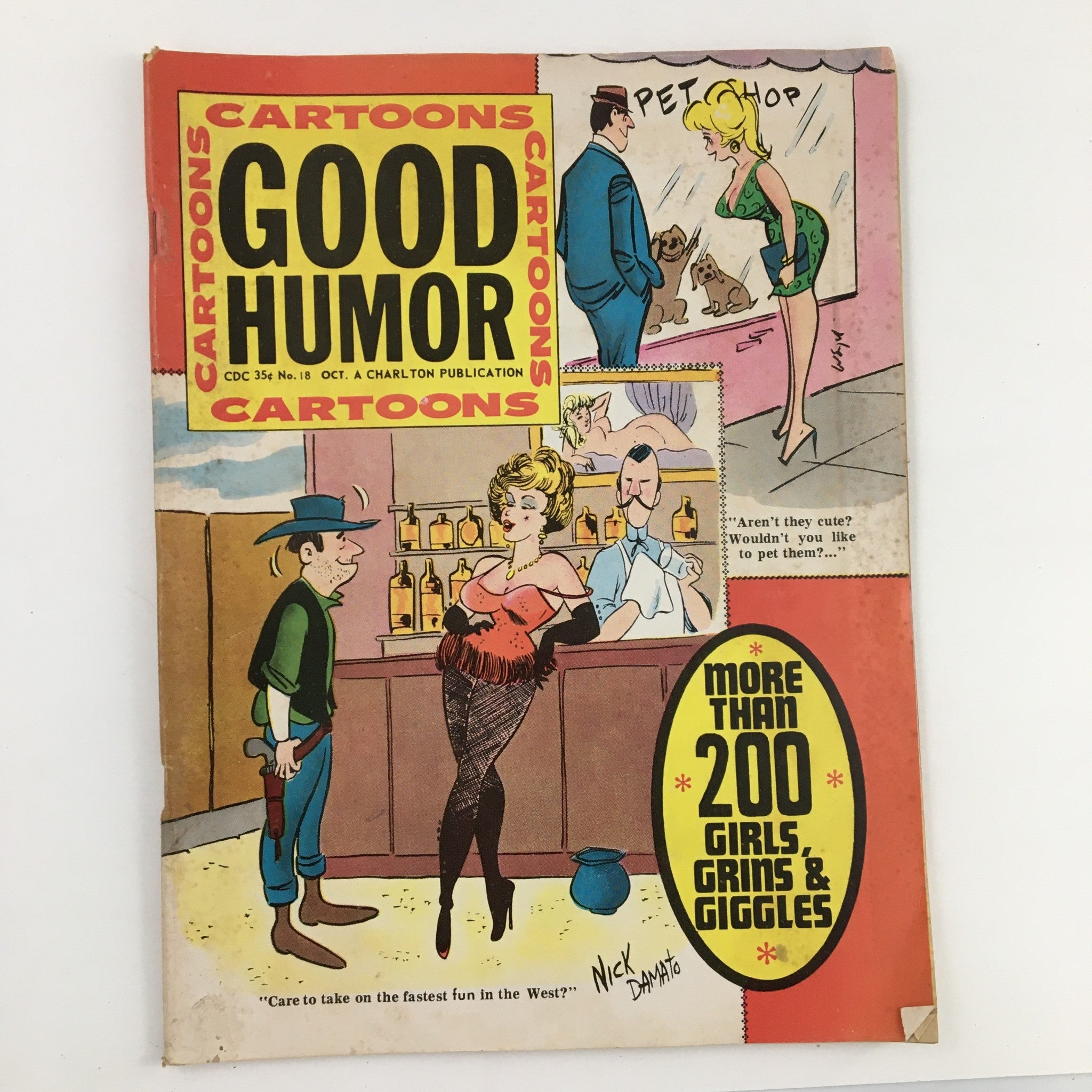 Good Humor Vol. 4 No. 18 October 1967 Grown on the Funny-Farm No Label