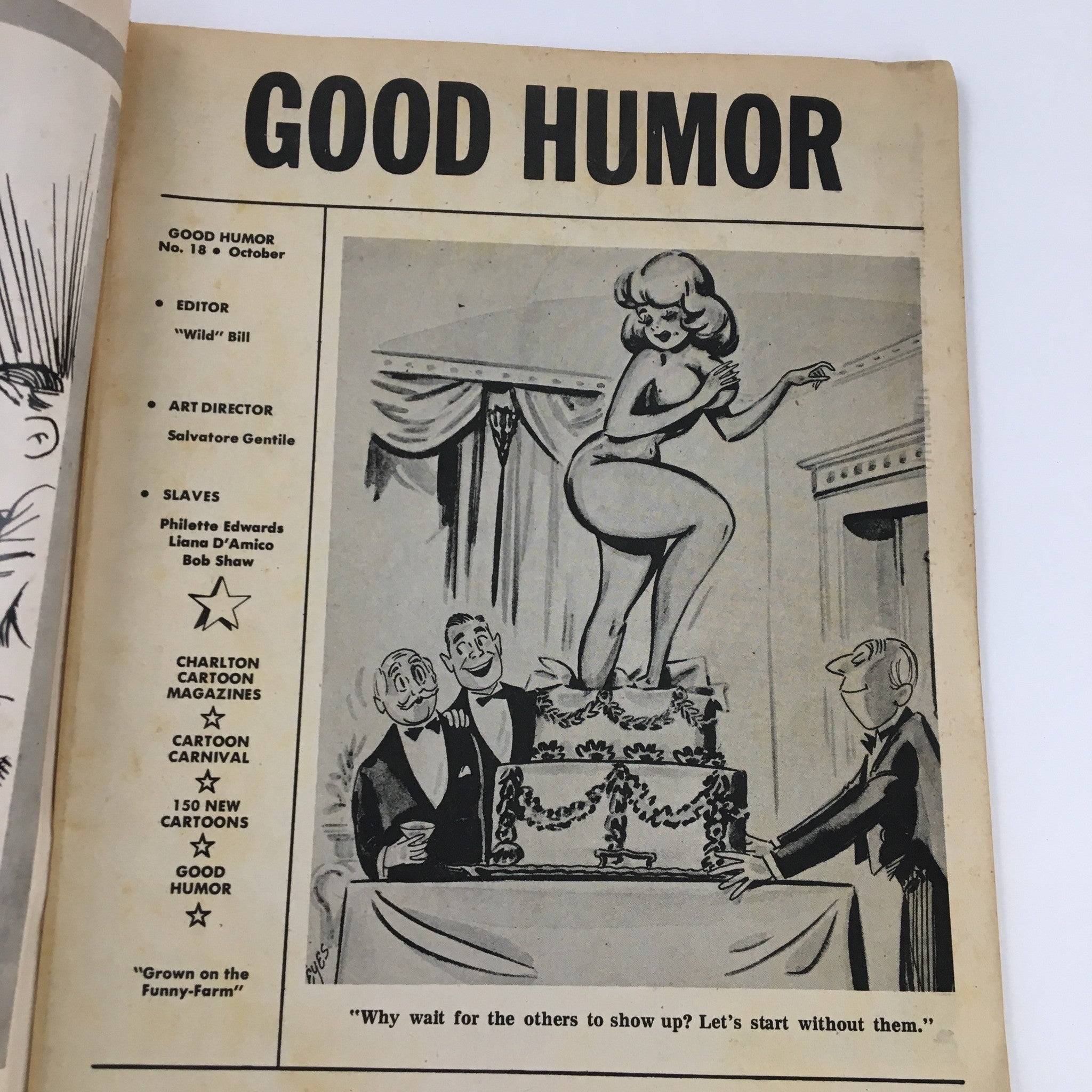 Good Humor Vol. 4 No. 18 October 1967 Grown on the Funny-Farm No Label