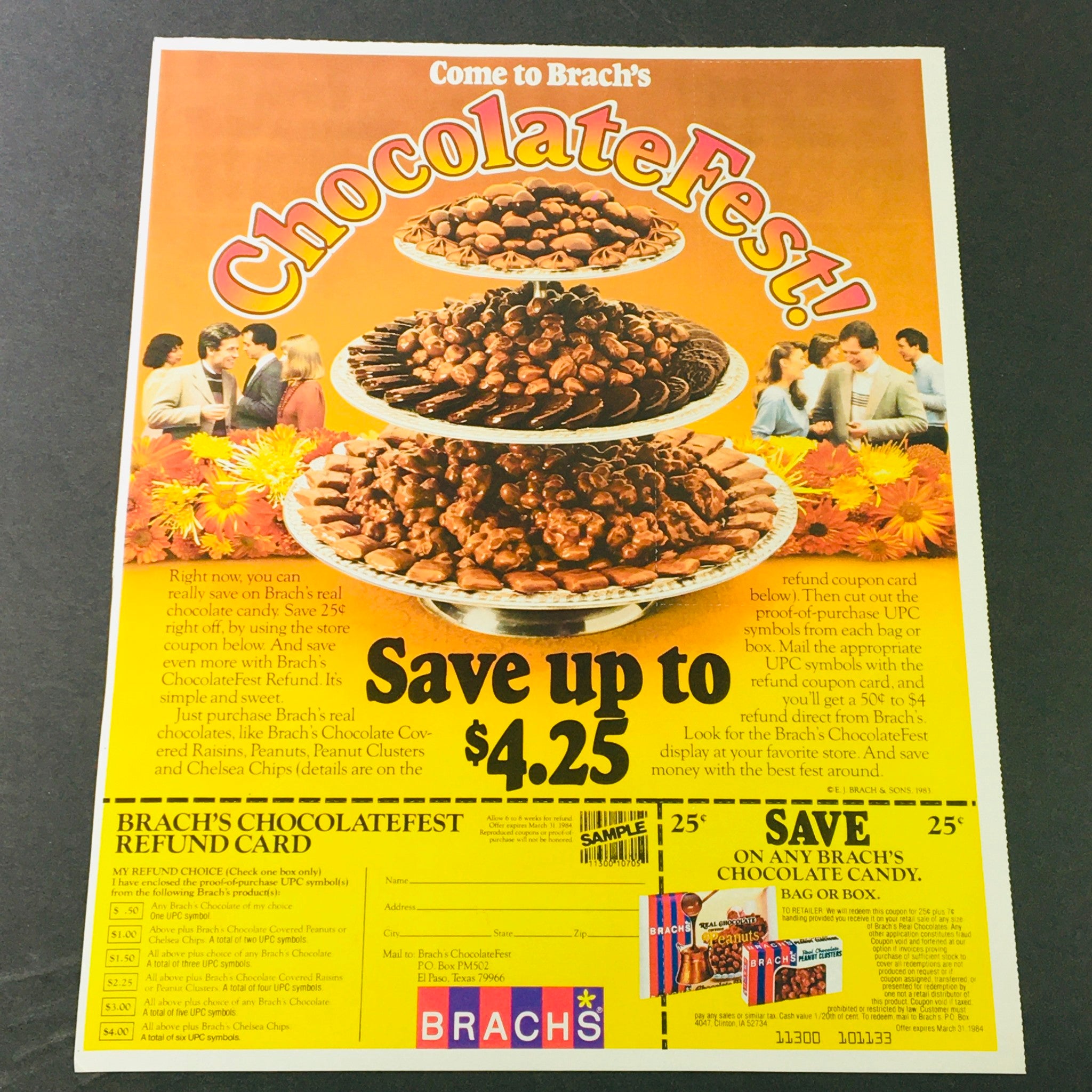 VTG Retro 1983 Quaker Halfsies Sugar-Coated Cereal & Bisquick Club Ad Coupon