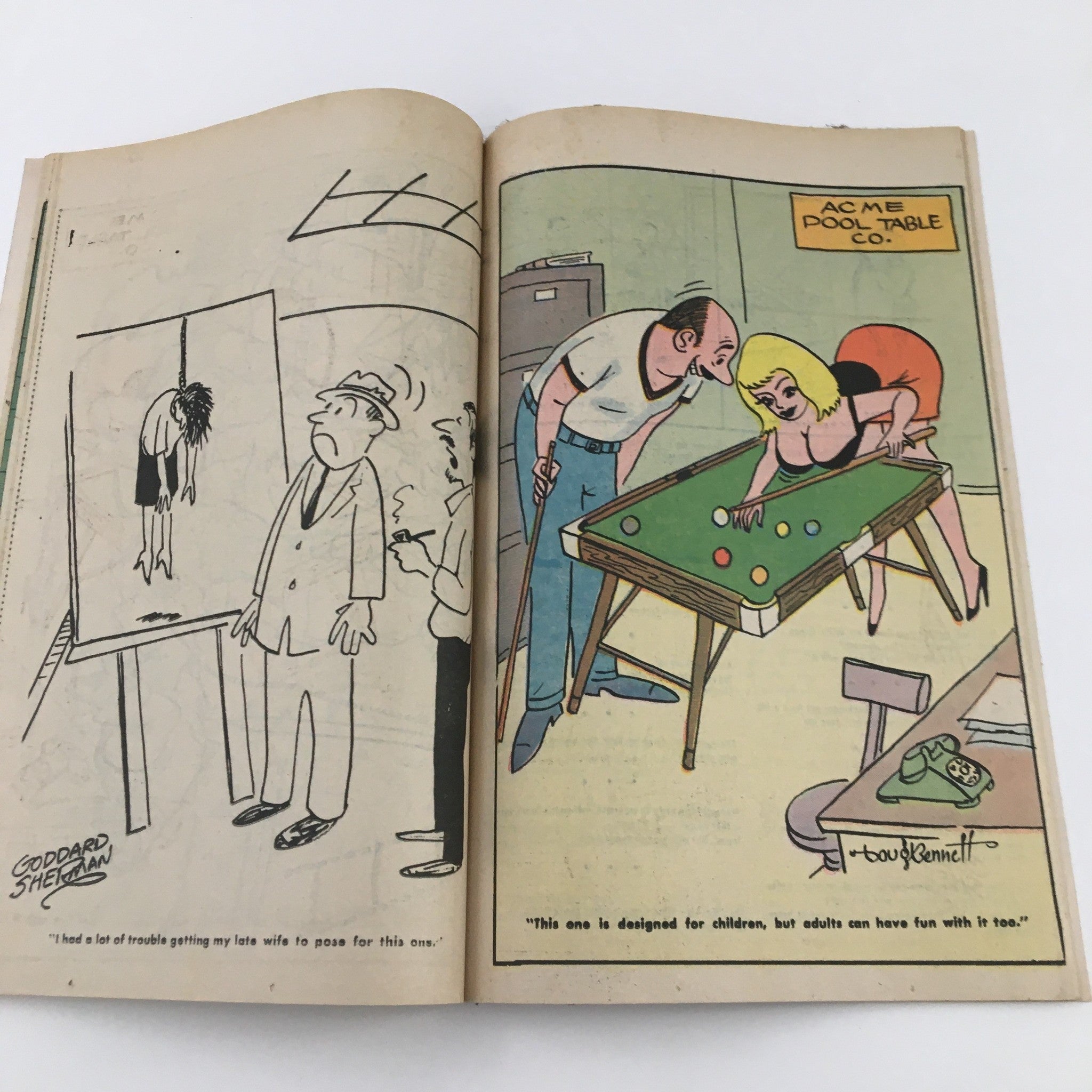 Cartoon Carnival Magazine January 1970 Secretary Wanted Auditions No Label