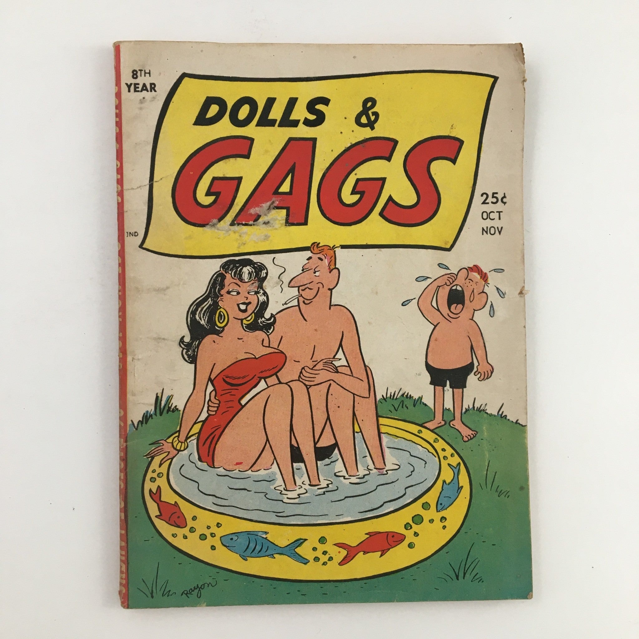 Dolls & Gags Magazine October 1958 Vol. 4 No. 7 The Summer Stock No Label