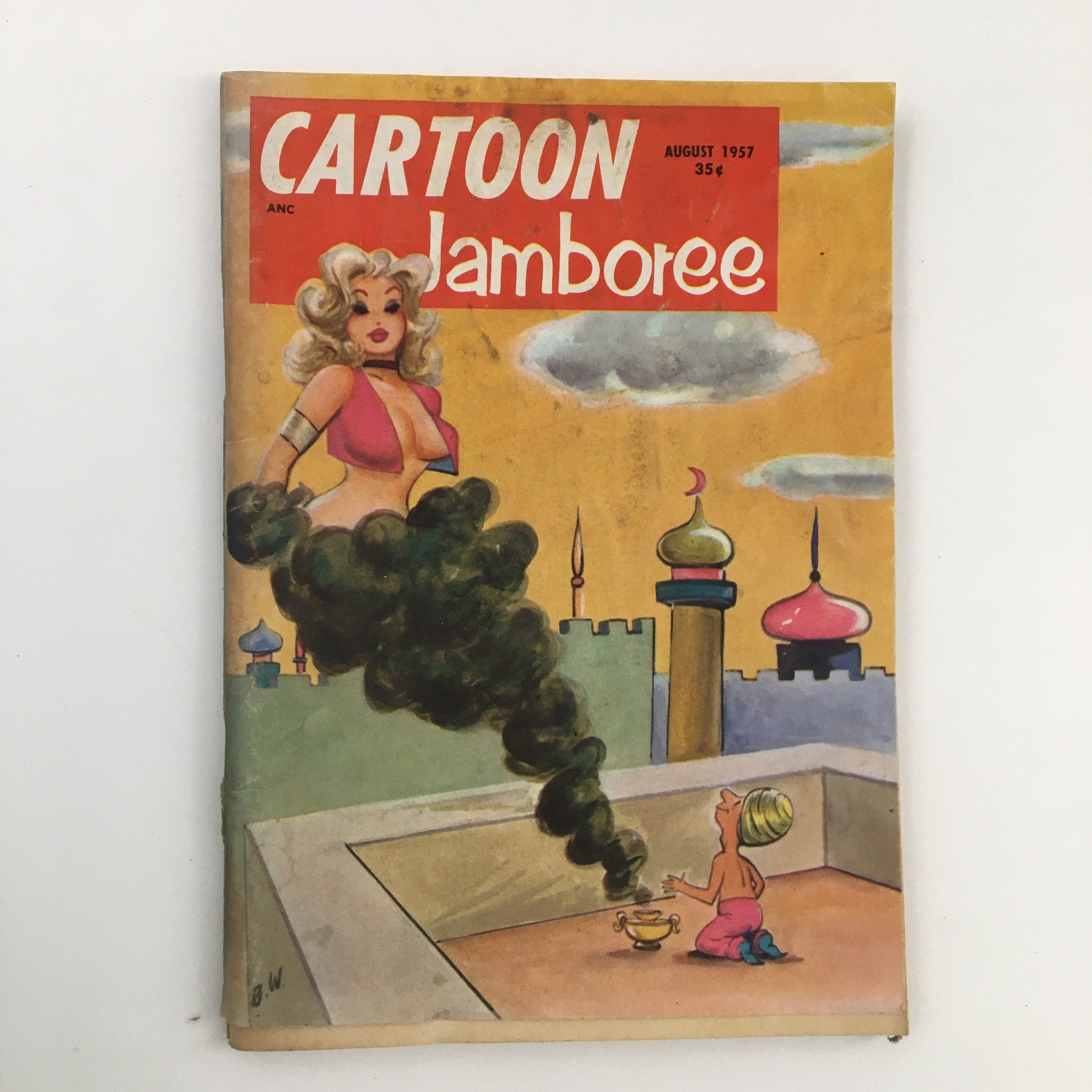 Cartoon Jamboree August 1957 There Are Two Sides Eo Every Question No Label