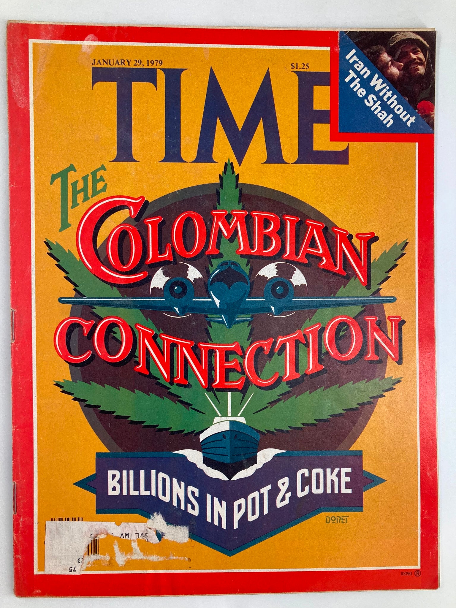 VTG Time Magazine January 29 1979 The Colombian Connection in Pot & Coke