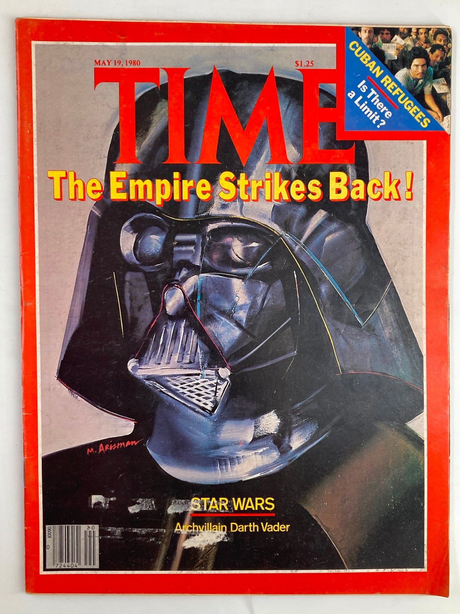 VTG Time Magazine May 19 1980 Star Wars Archvillain Darth Vader