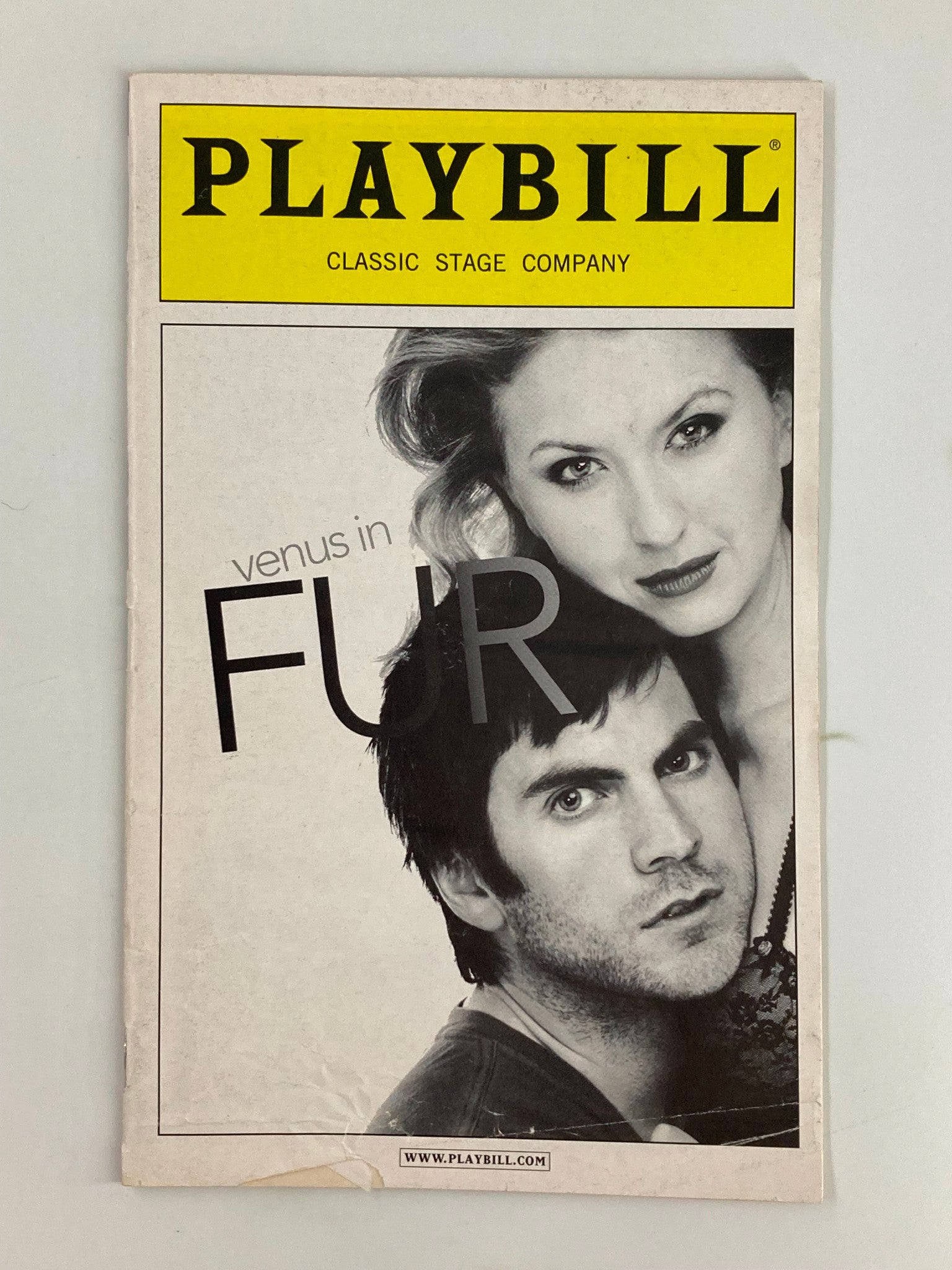 2010 Playbill Classic Stage Company Nina Arianda in Venus in Fur by David Ives