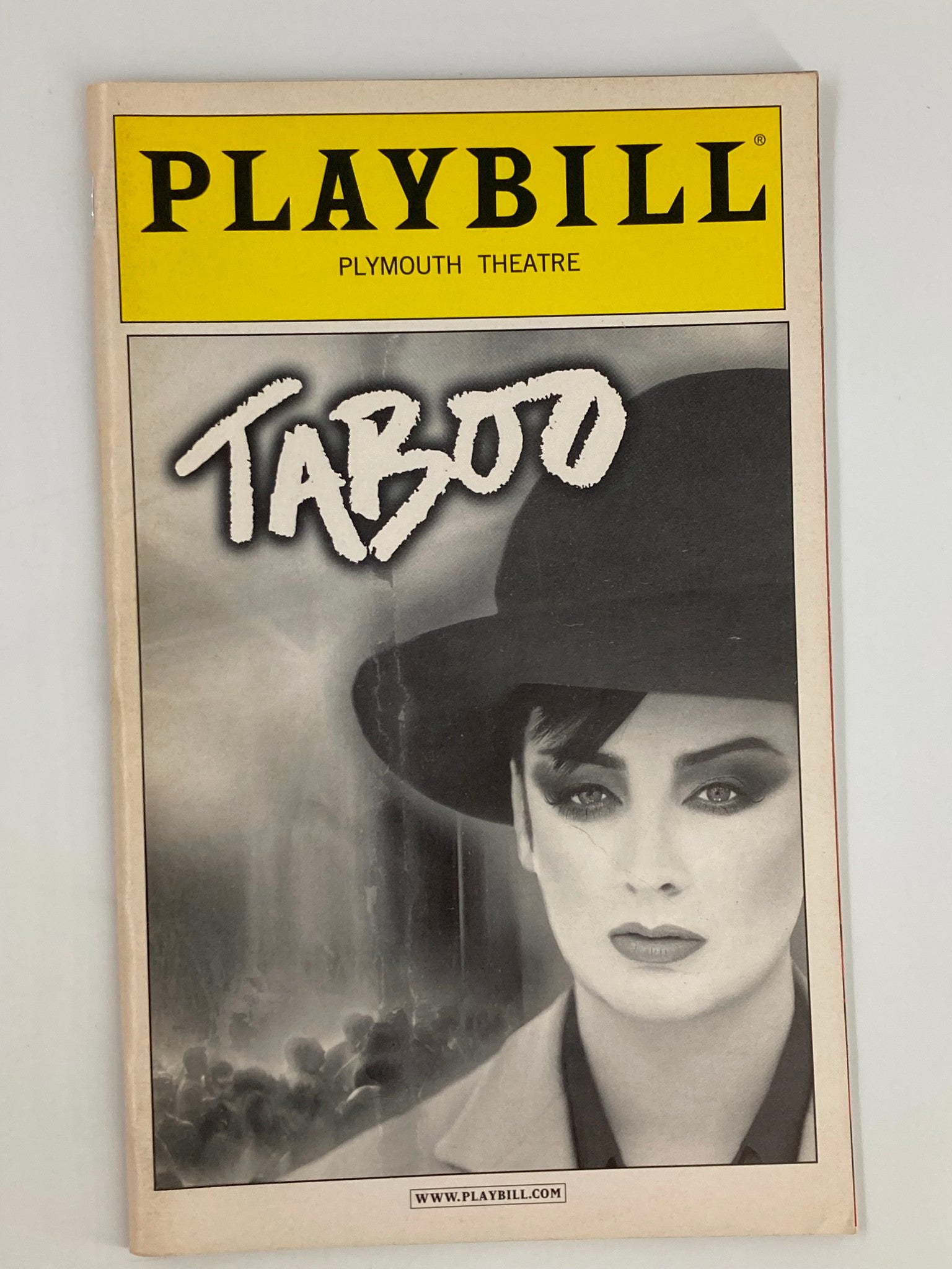 2003 Playbill Plymouth Theatre Sarah Uriarte Berry, Jeffrey Carlson in Taboo