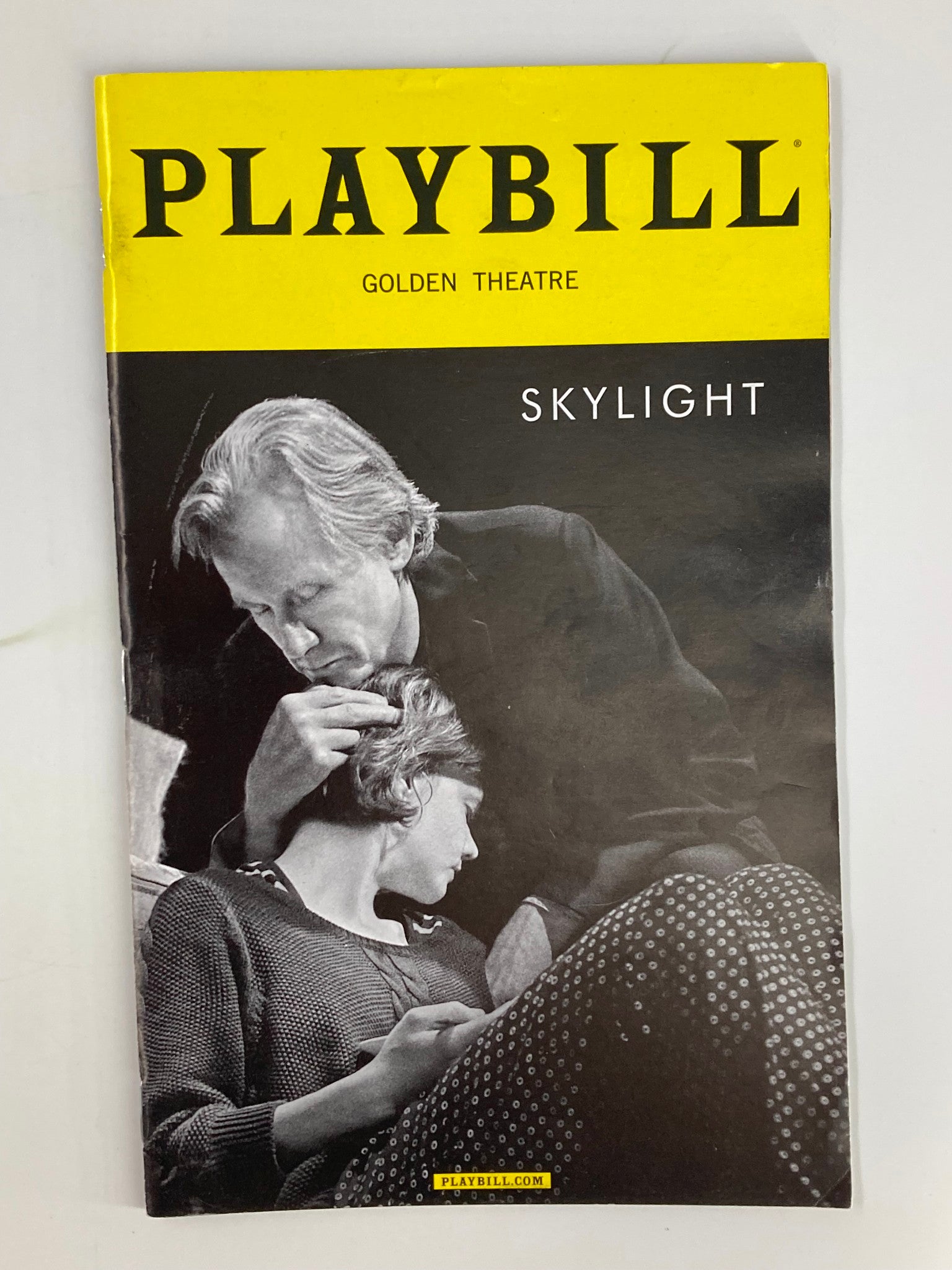 2015 Playbill Golden Theatre Carey Mulligan, Bill Nighy in Skylight