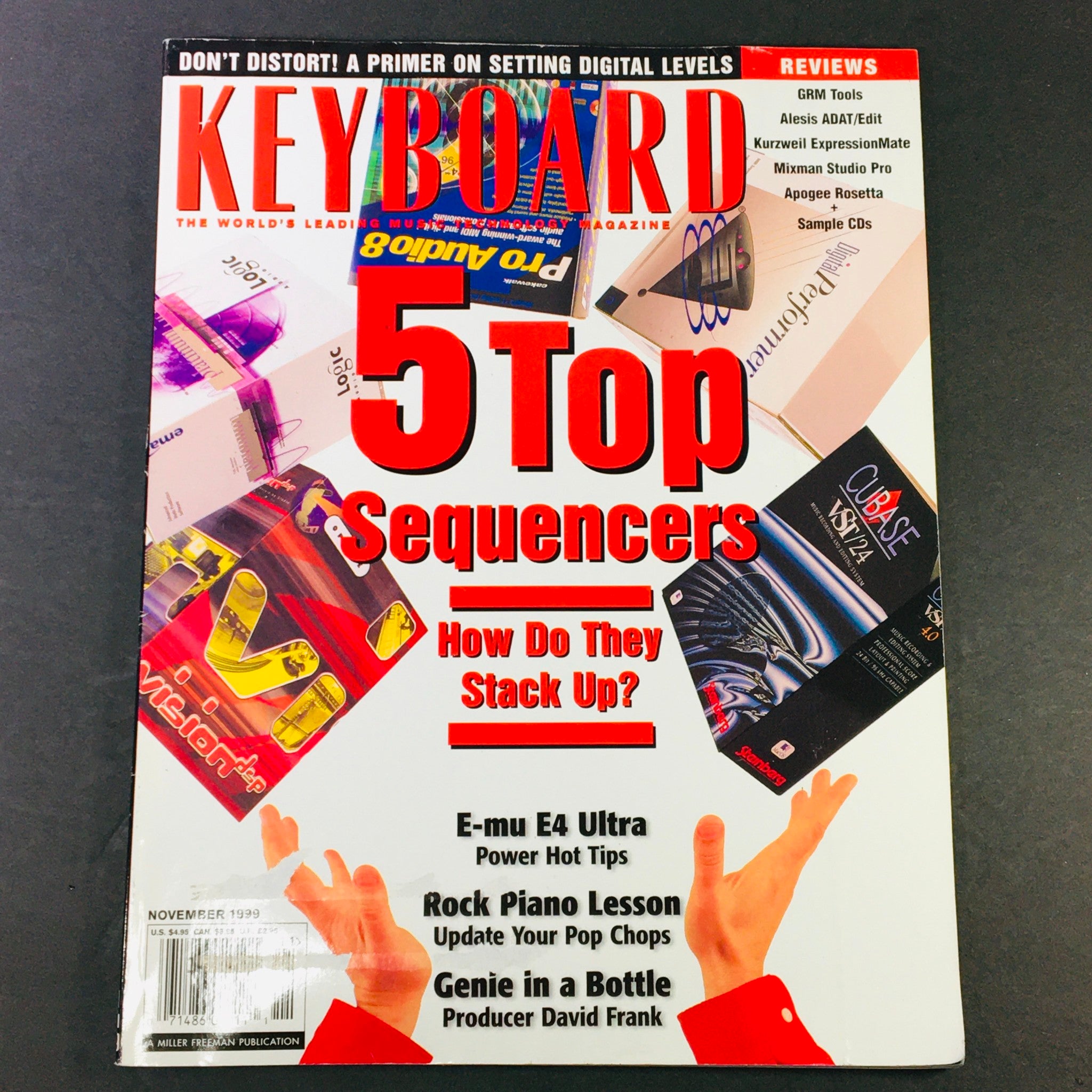 Keyboard Magazine November 1999 - E-Mu E4 Ultra, Rock Piano Lesson & David Frank