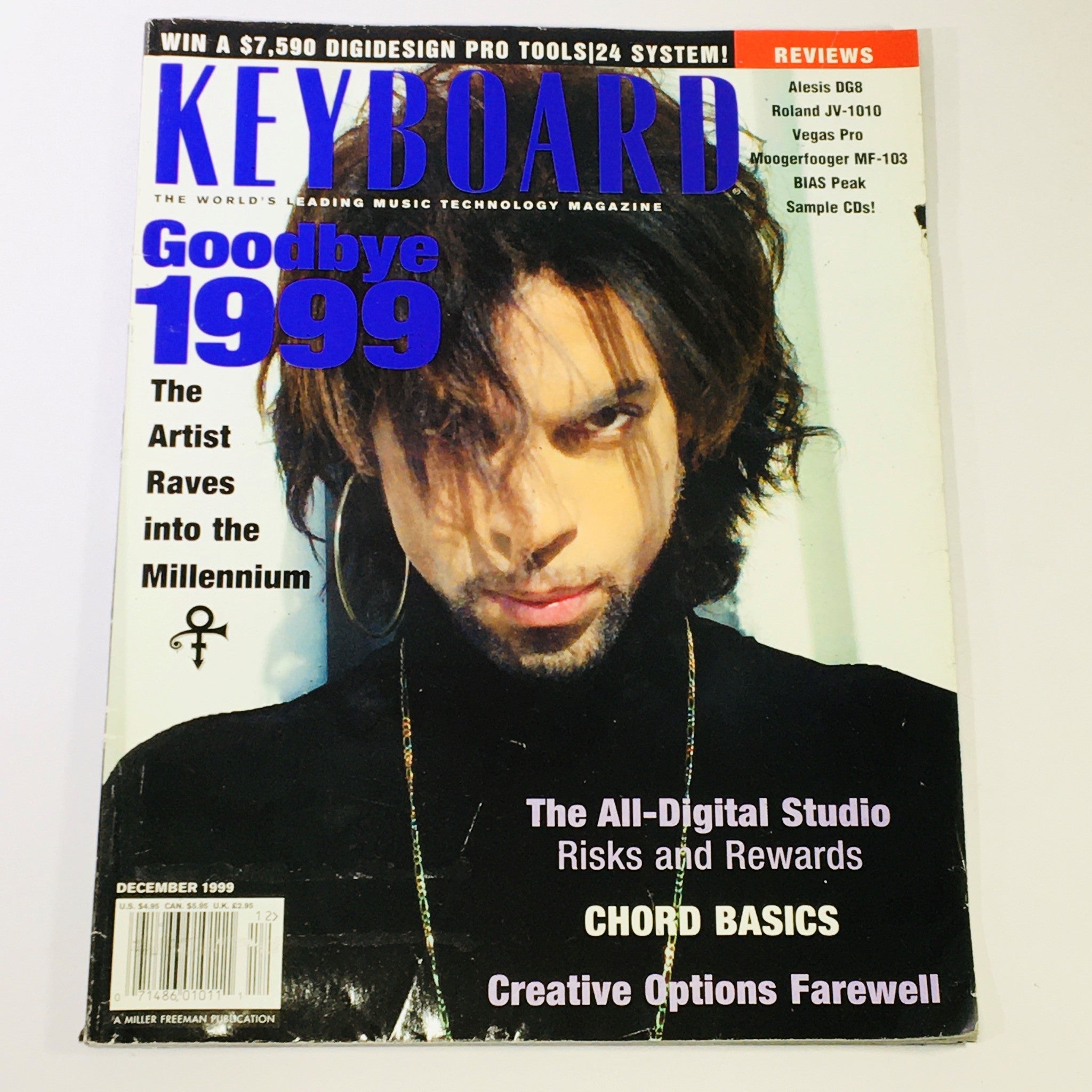 Keyboard Magazine December 1999 - Prince, The All-Digital Studio & Chord Basics