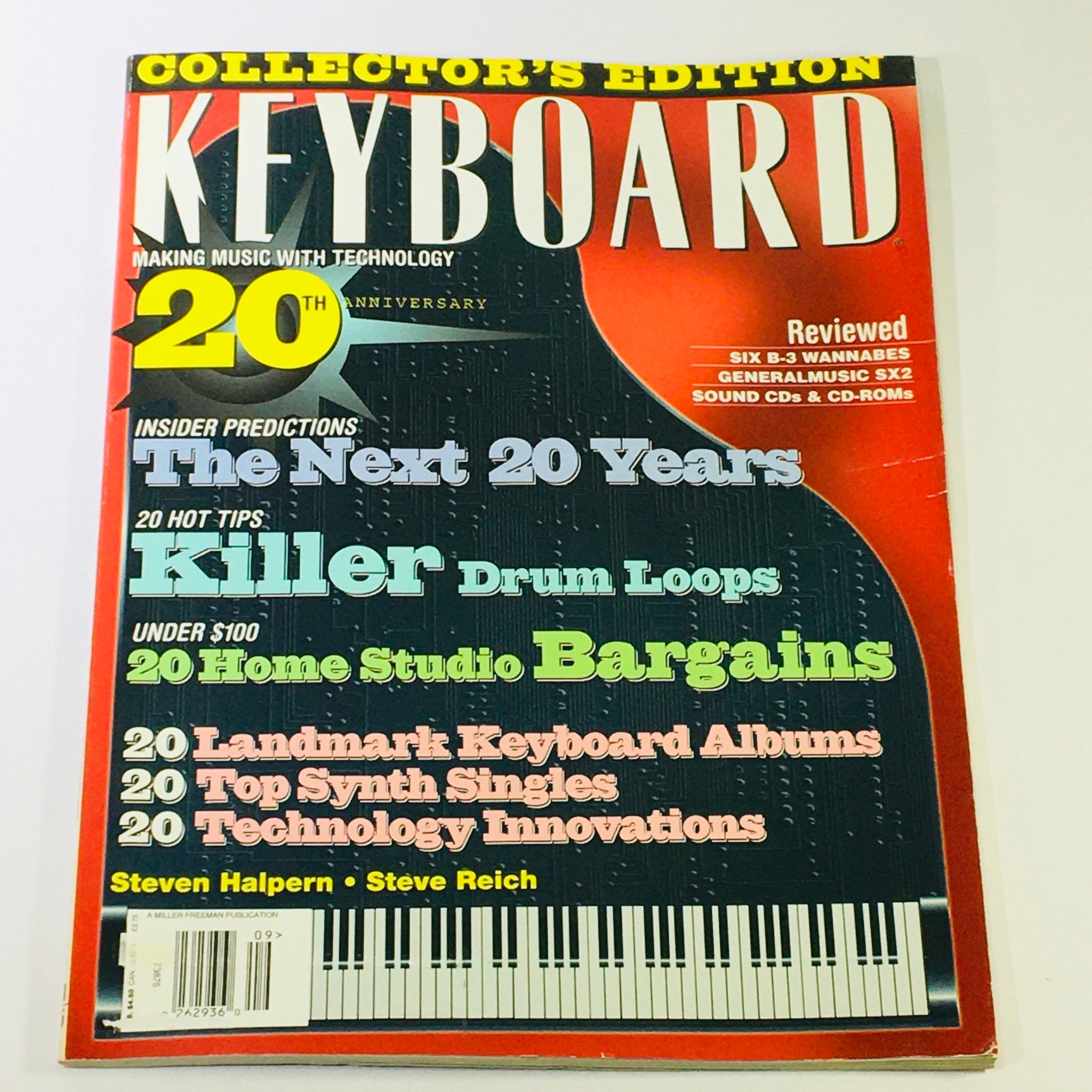 Keyboard Magazine September 1995 - Killer Drum Loops & Home Studio Bargains