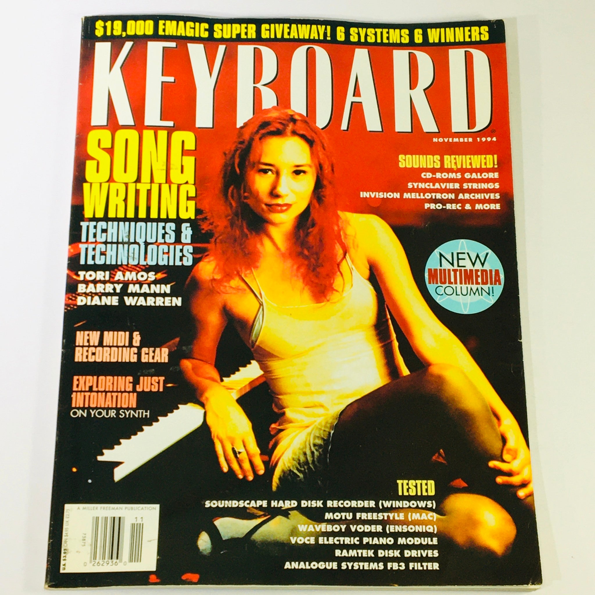 Keyboard Magazine Nov 1994 - Tori Amos