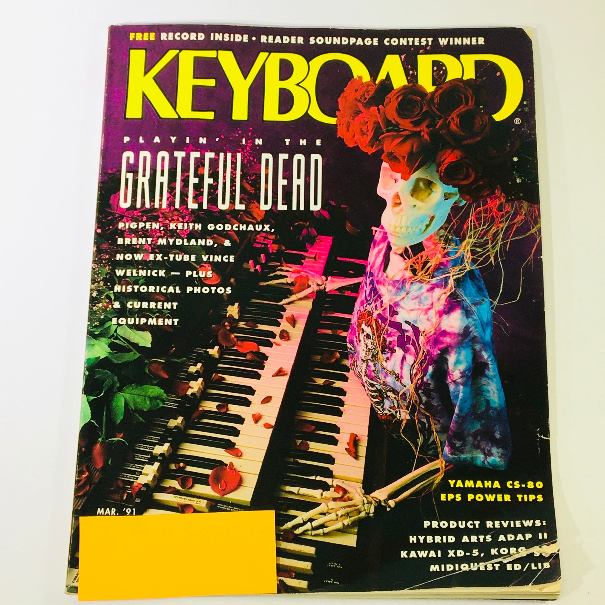 Keyboard Magazine March 1991 Vintage
