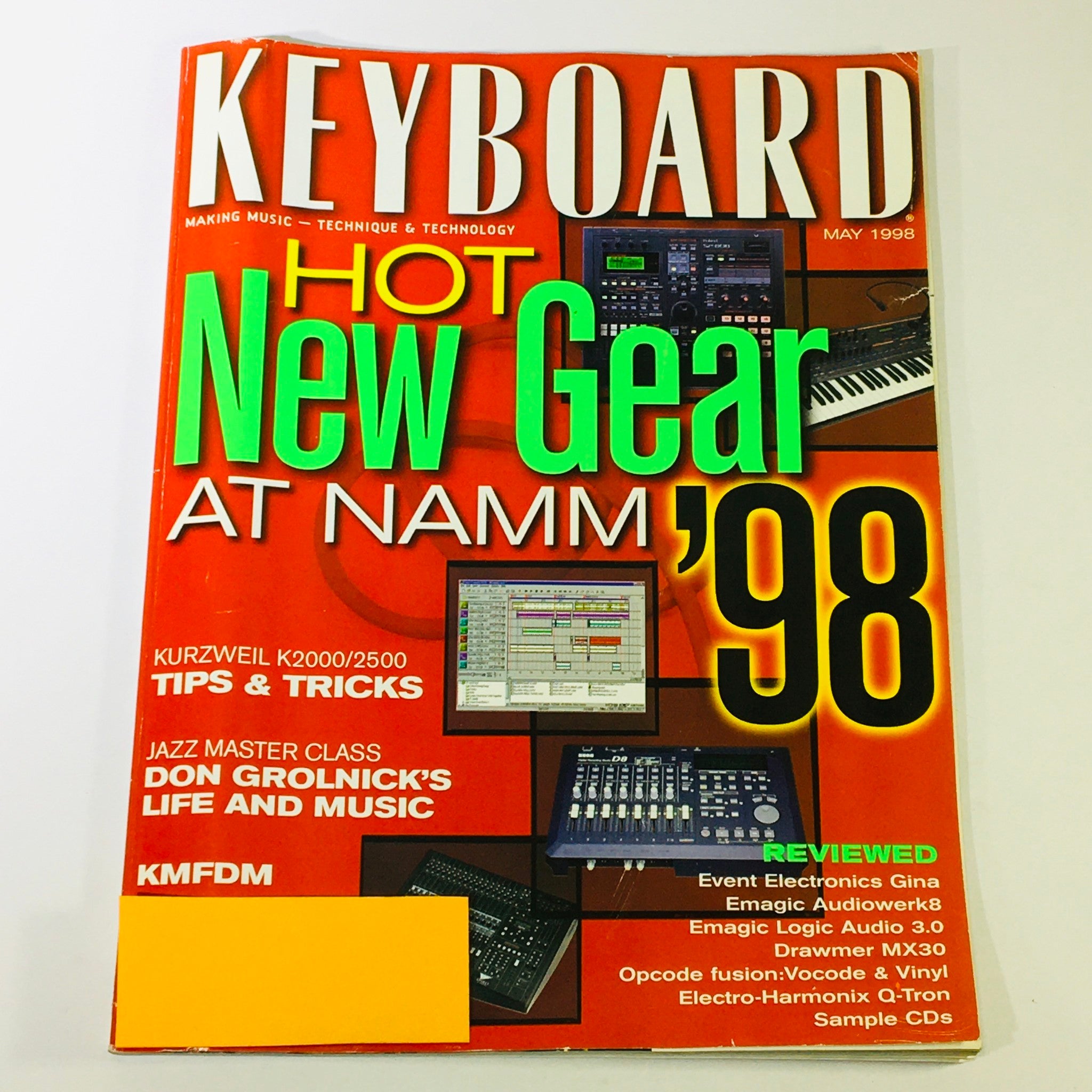 Keyboard Magazine May 1998 - Jazz Masterclass Don Grolnick's Life and Music