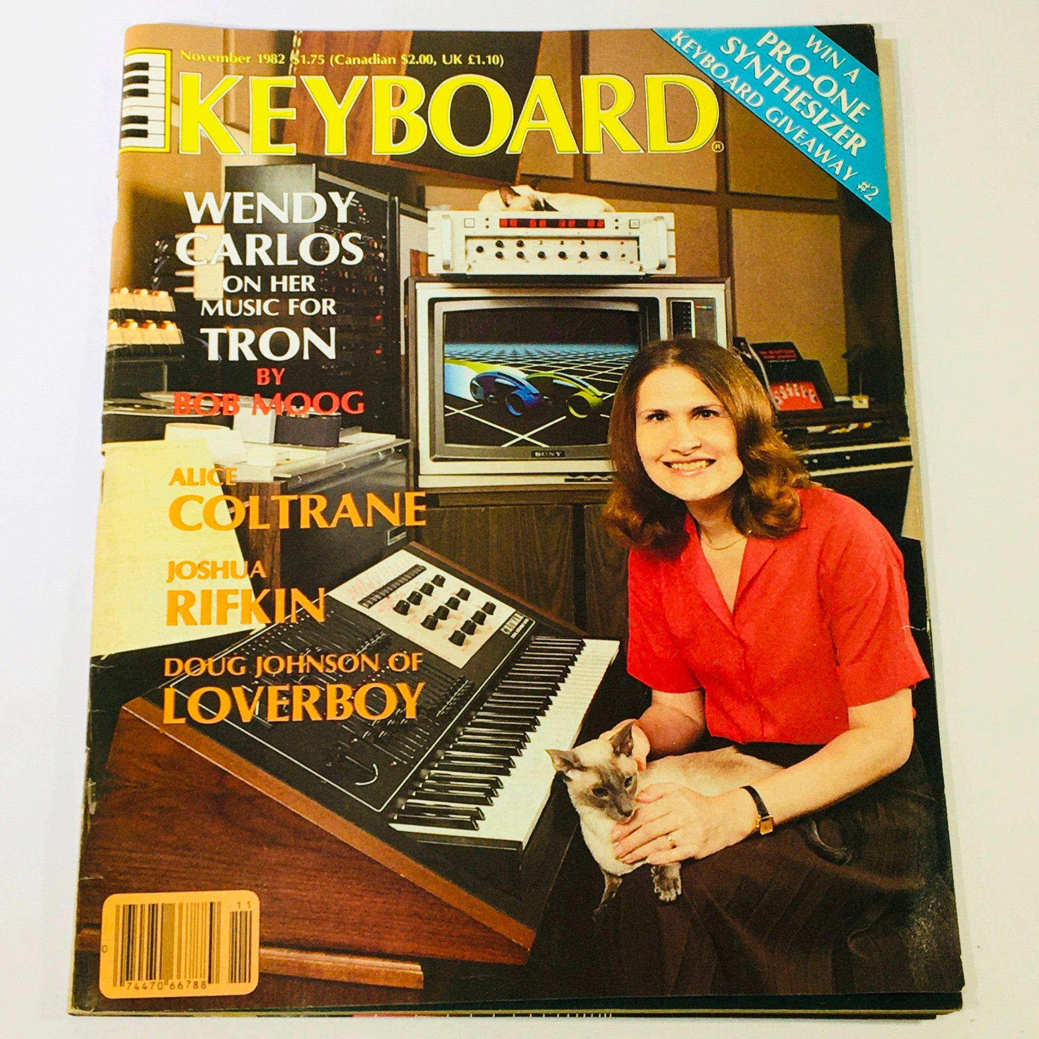 Keyboard Magazine Nov 1982: Carlos, Coltrane