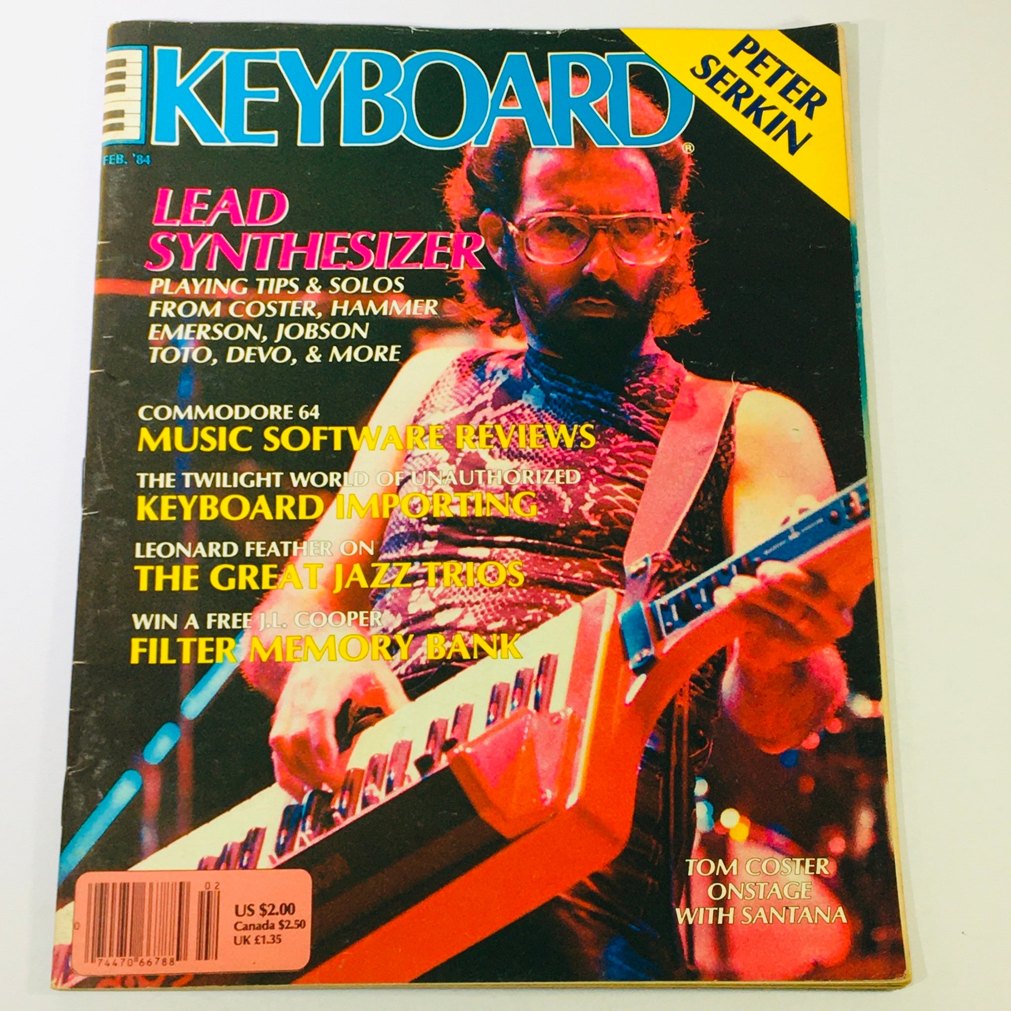 Keyboard Magazine Feb 1984 Jazz Synthesizer