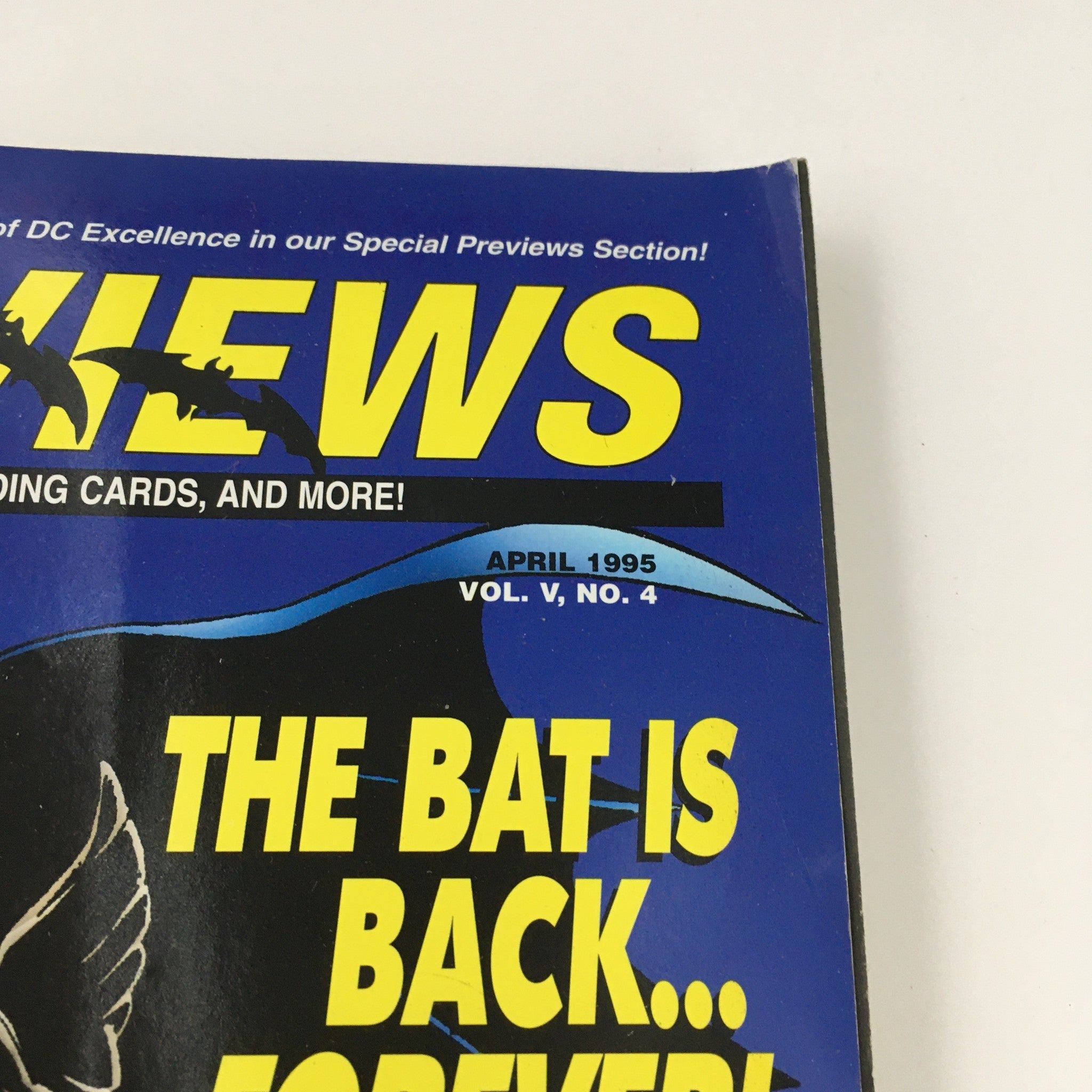 Previews Magazine April 1995 Vol. V No. 4 Batman is Back Forever No Label