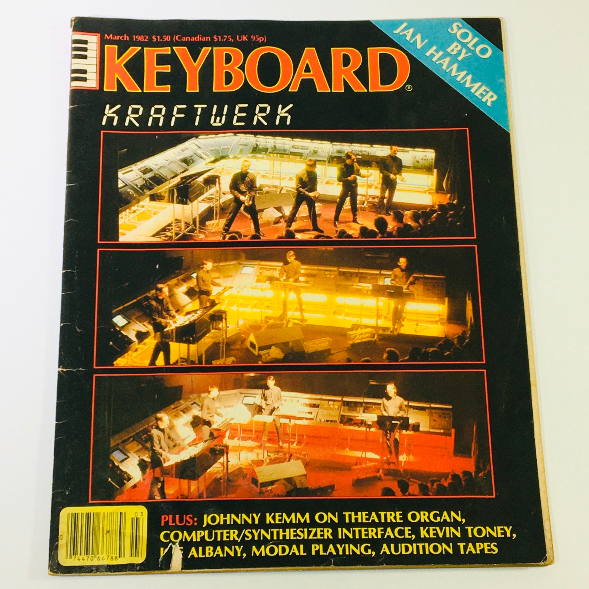 Keyboard Magazine March 1982 - Kraftwerk