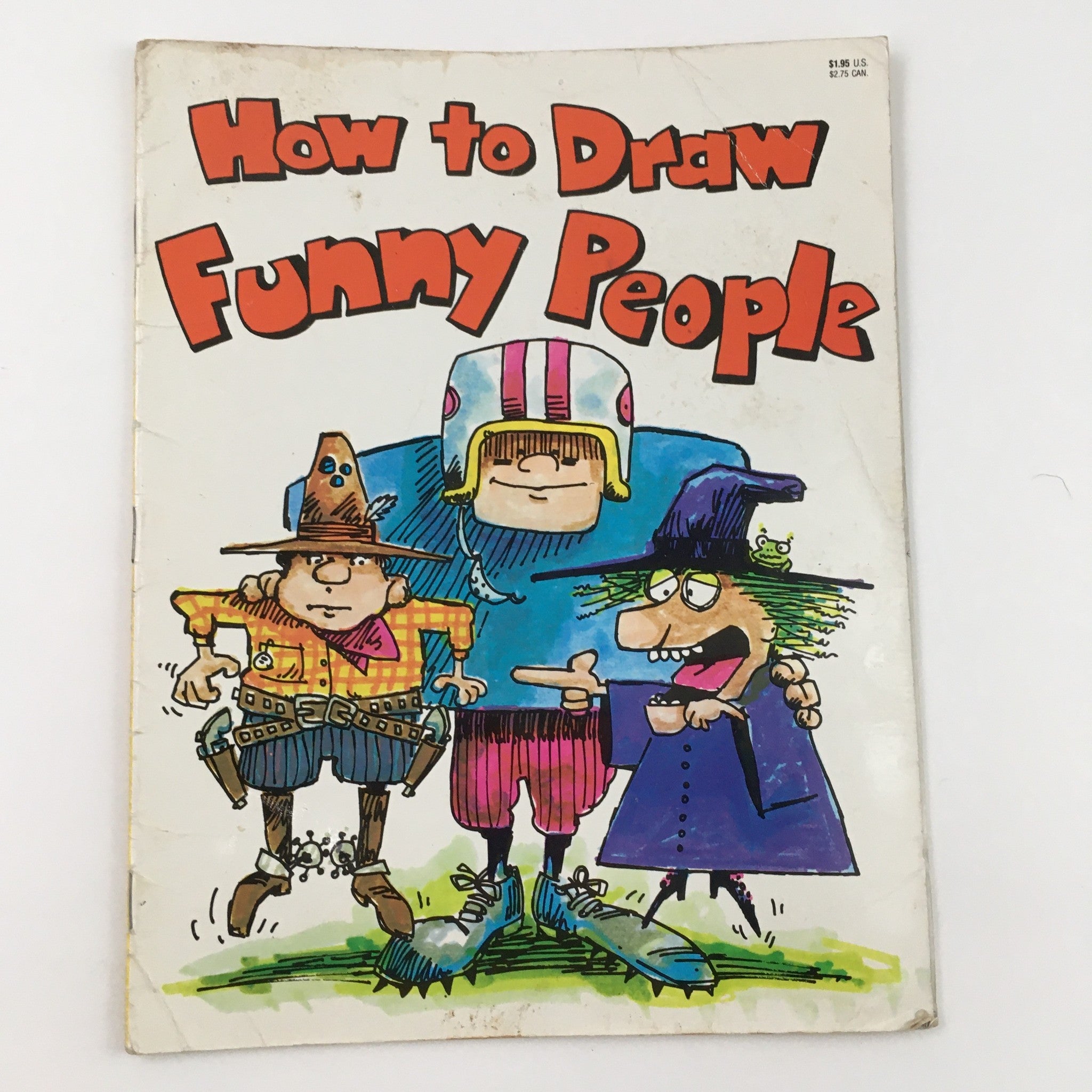 1981 How To Draw Funny People "Watermill Press" Written by Bob McKay