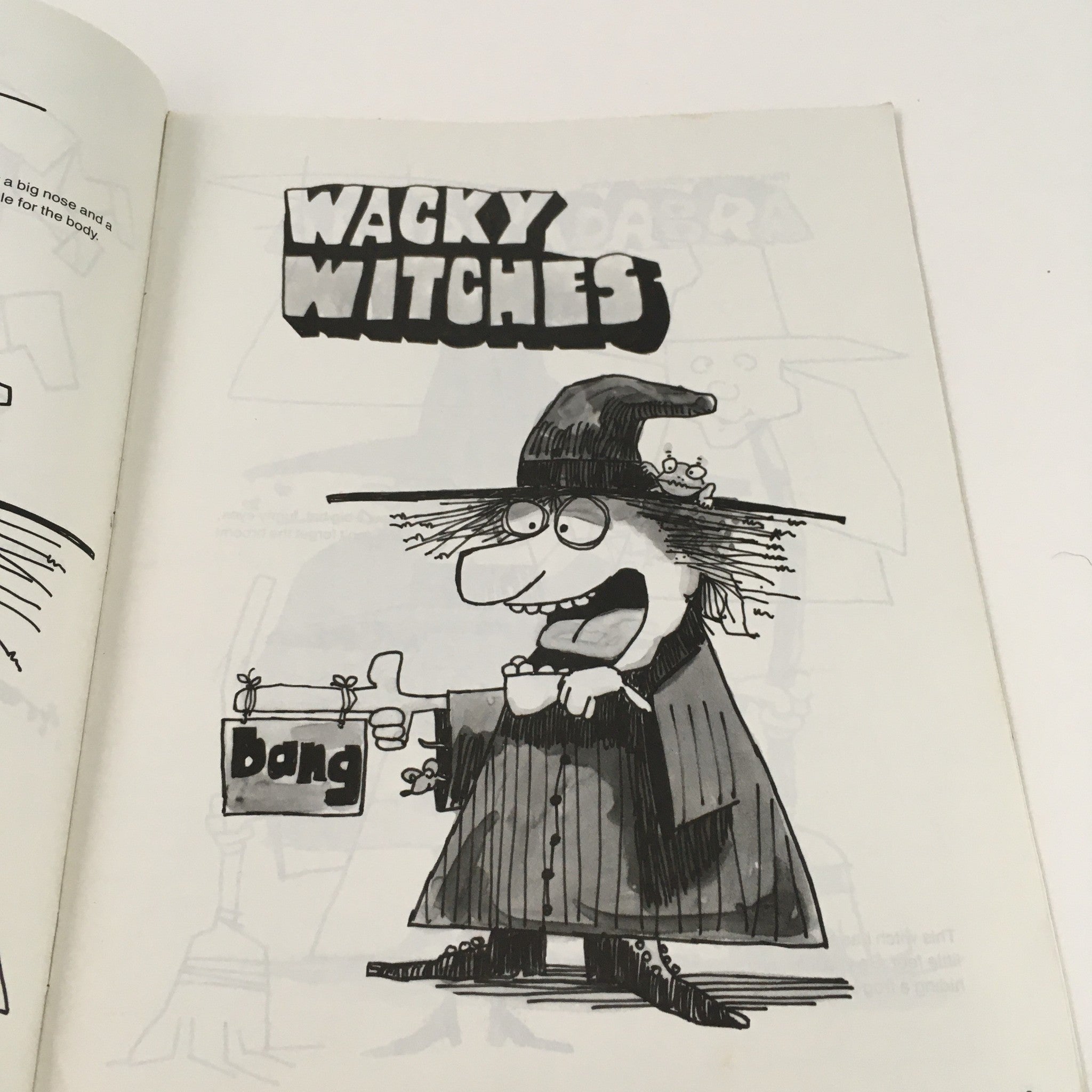 1981 How To Draw Funny People "Watermill Press" Written by Bob McKay