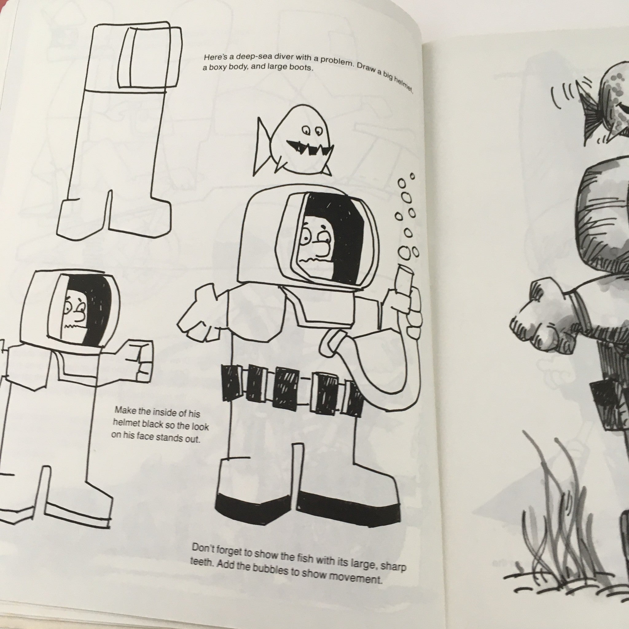 1981 How To Draw Funny People "Watermill Press" Written by Bob McKay