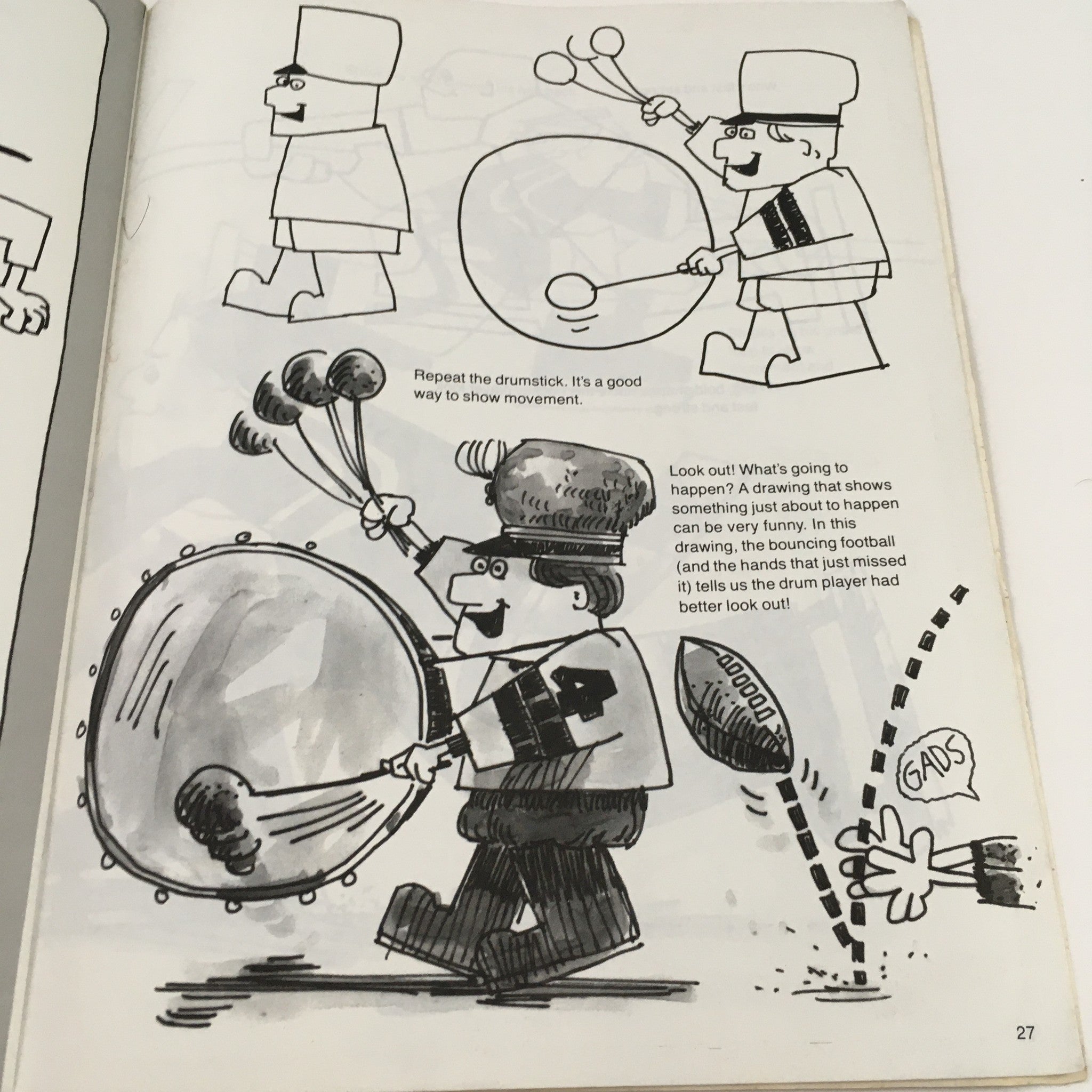 1981 How To Draw Funny People "Watermill Press" Written by Bob McKay