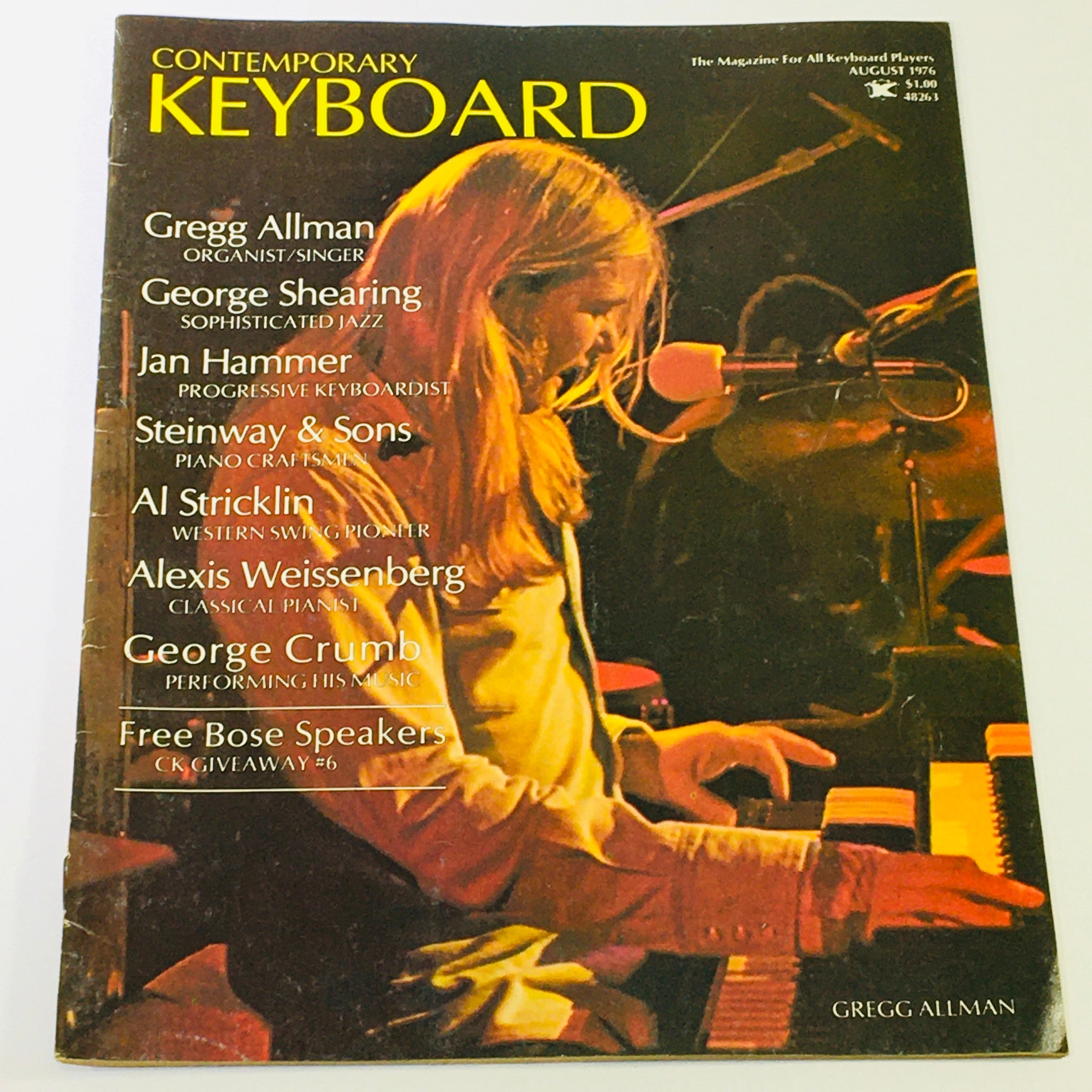 Contemporary Keyboard Magazine August 1976